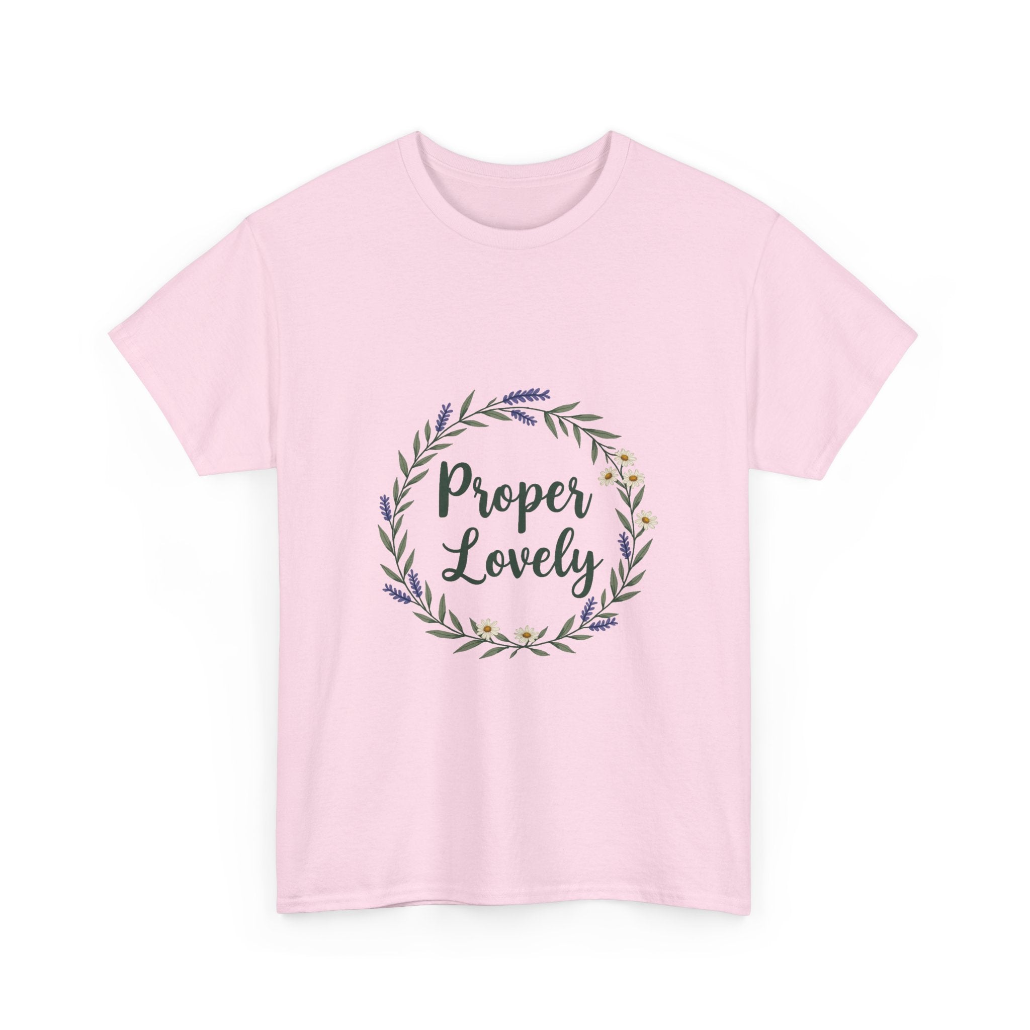 'Proper Lovely' Floral T-Shirt