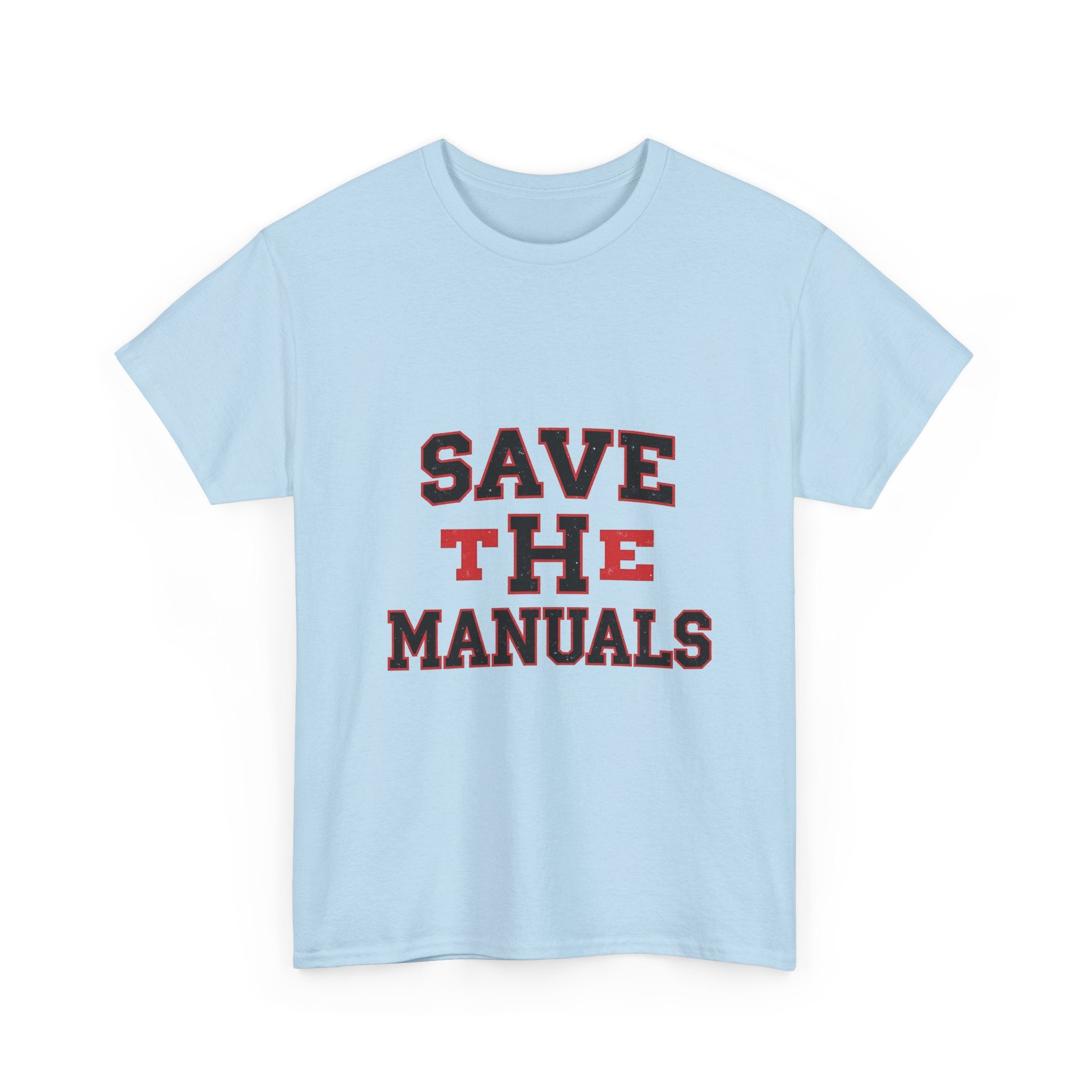 'Save The Manuals' Retro Mechanics Vintage Repair T-Shirt