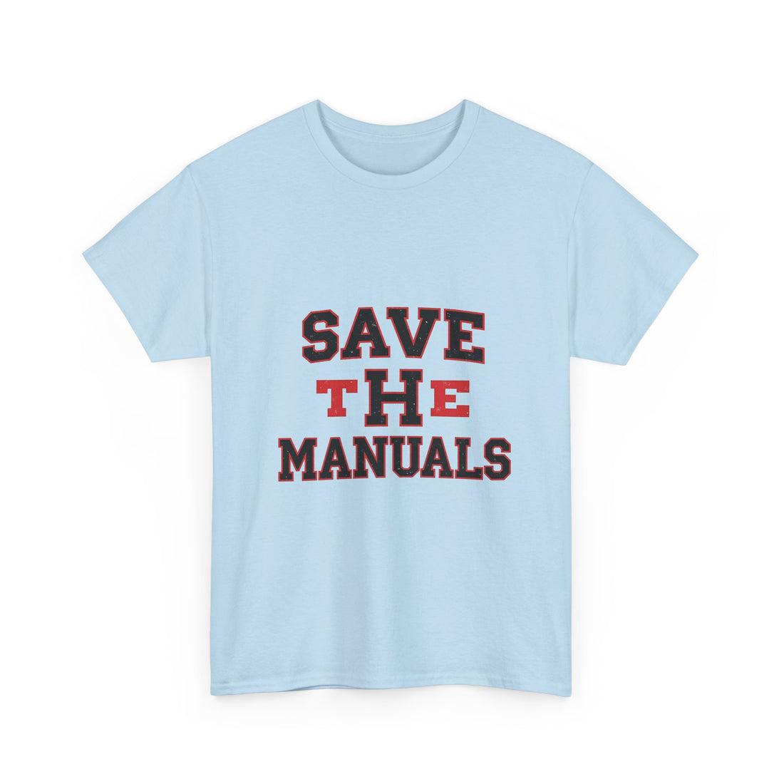 'Save The Manuals' Retro Mechanics Vintage Repair T-Shirt