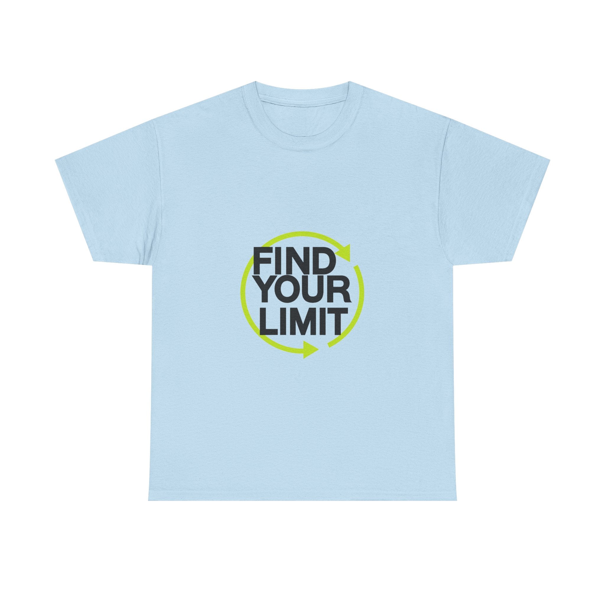 Find Your Limit Graphic Fitness T‑Shirt