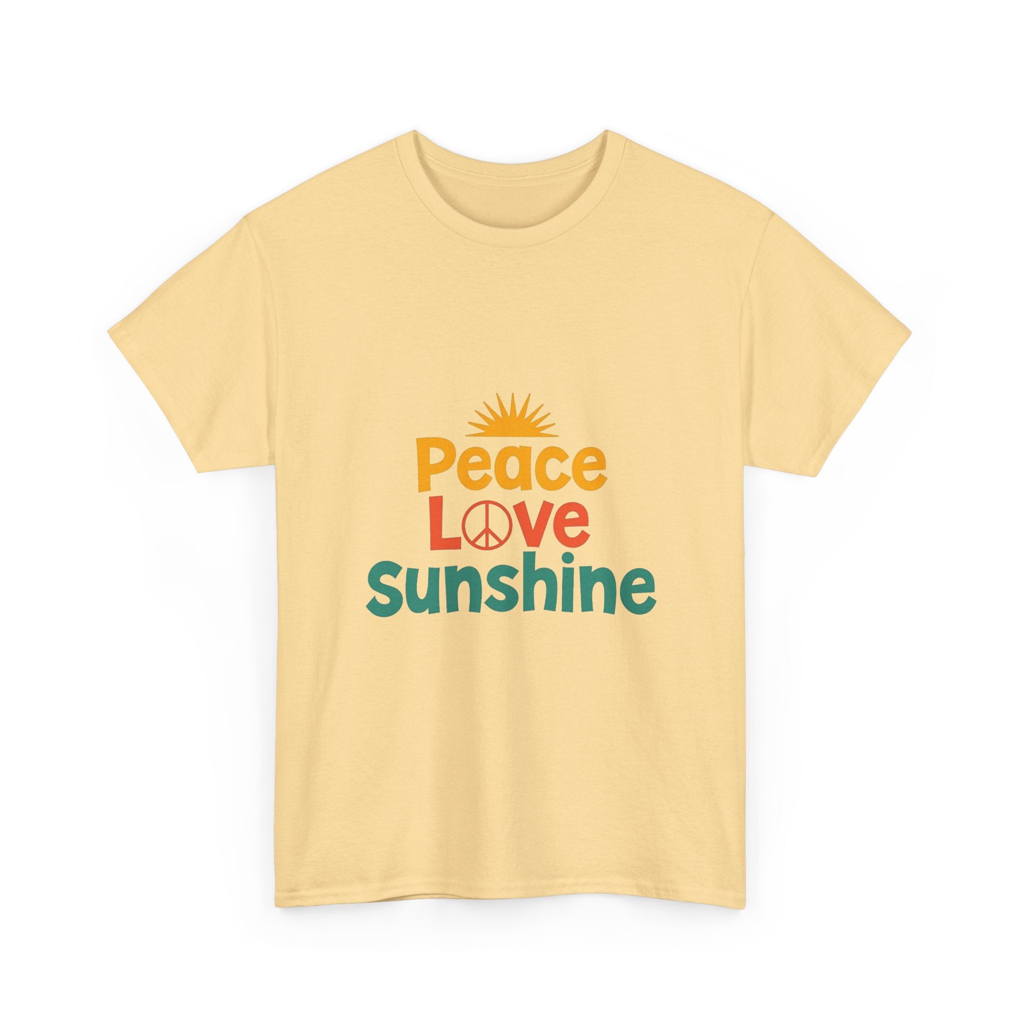 'Peace Love Sunshine' T‑Shirt