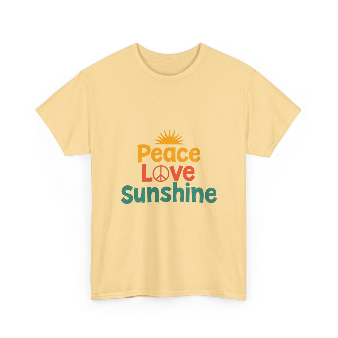'Peace Love Sunshine' T‑Shirt