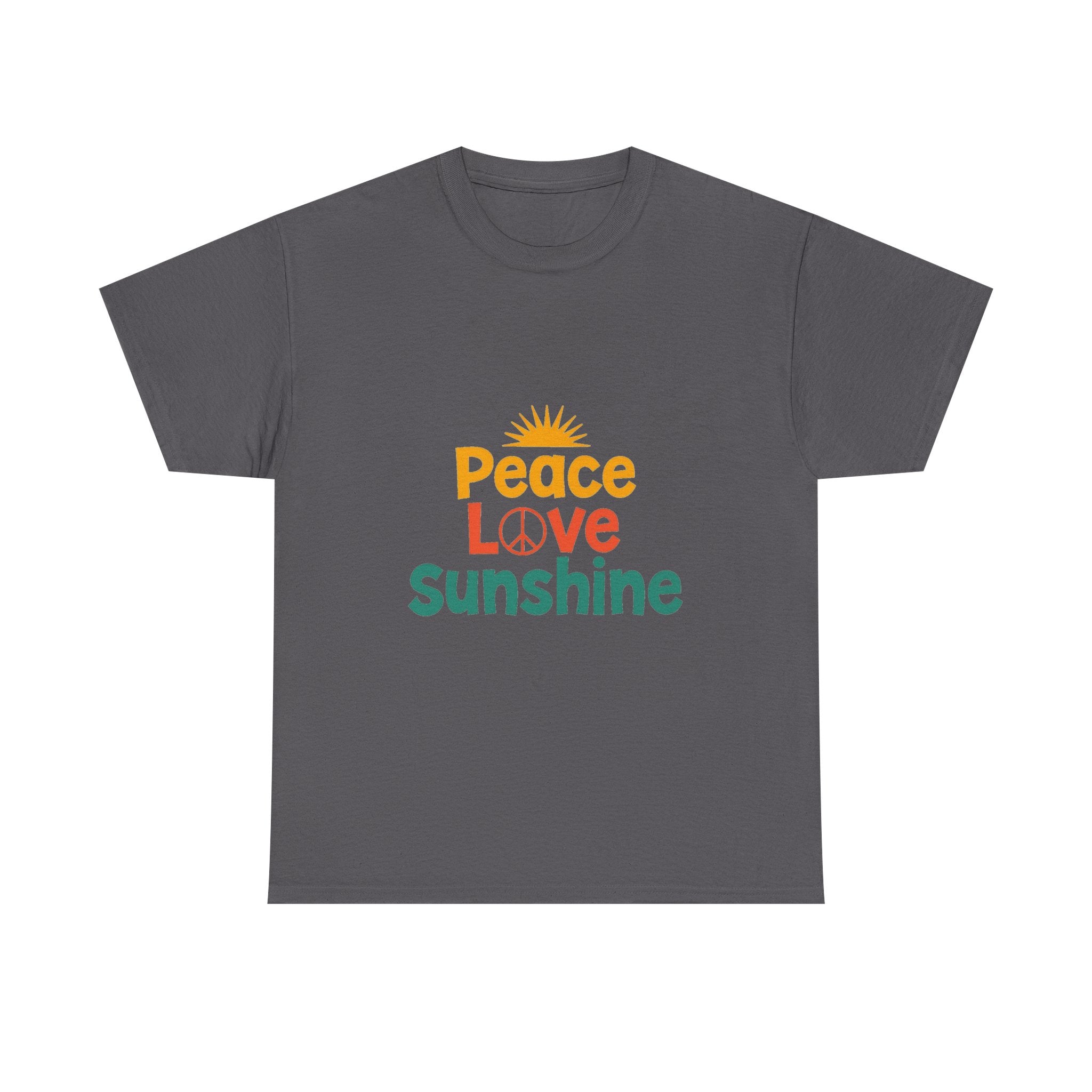 'Peace Love Sunshine' T‑Shirt