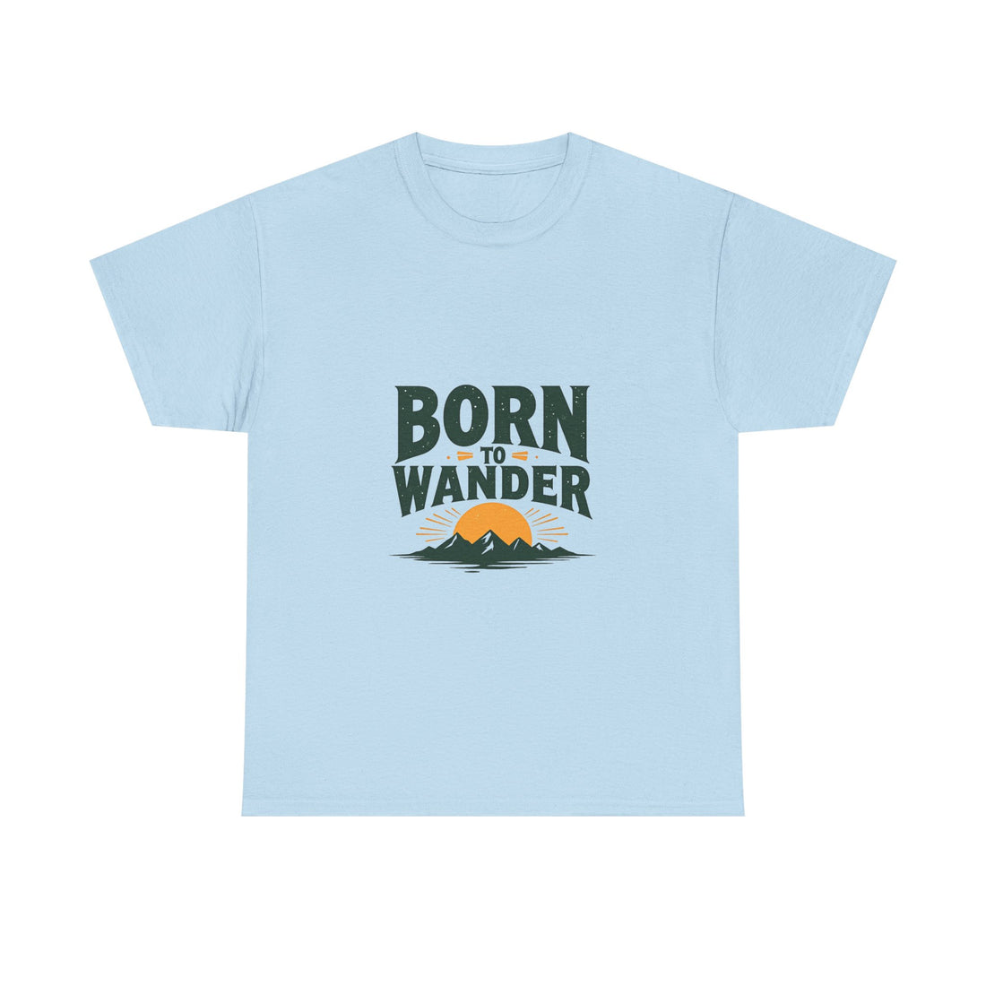 'Born to Wander' Retro Outdoor T-Shirt