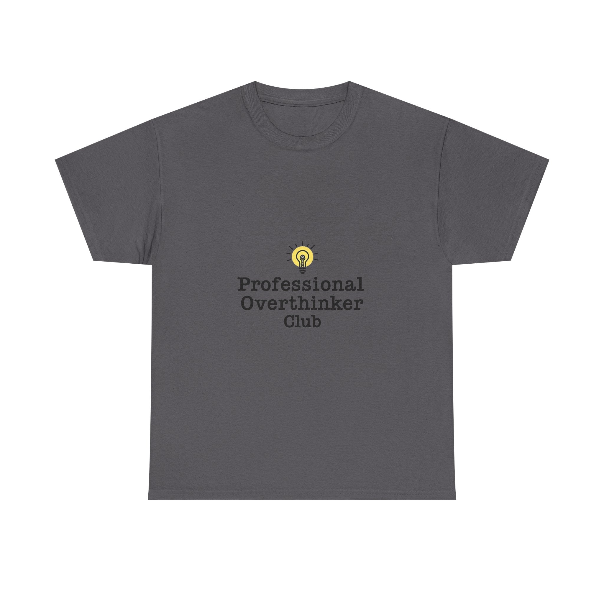 'Professional Overthinker Club' Funny Introvert T-Shirt