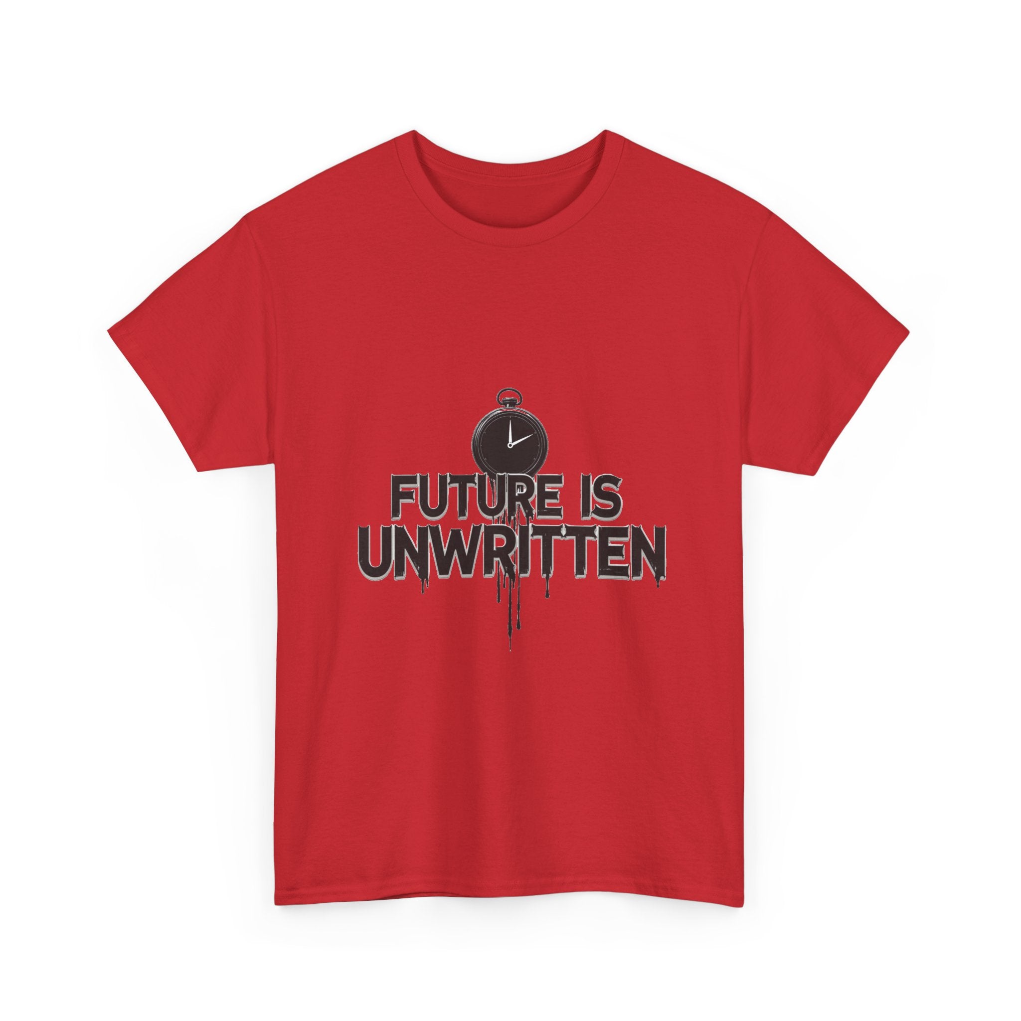 Future Is Unwritten Vintage Pocket Watch Graphic T-Shirt