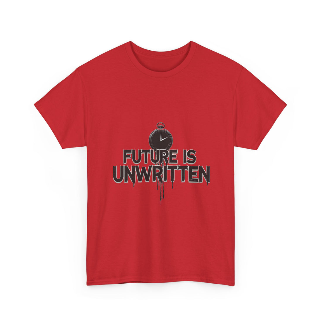 Future Is Unwritten Vintage Pocket Watch Graphic T-Shirt