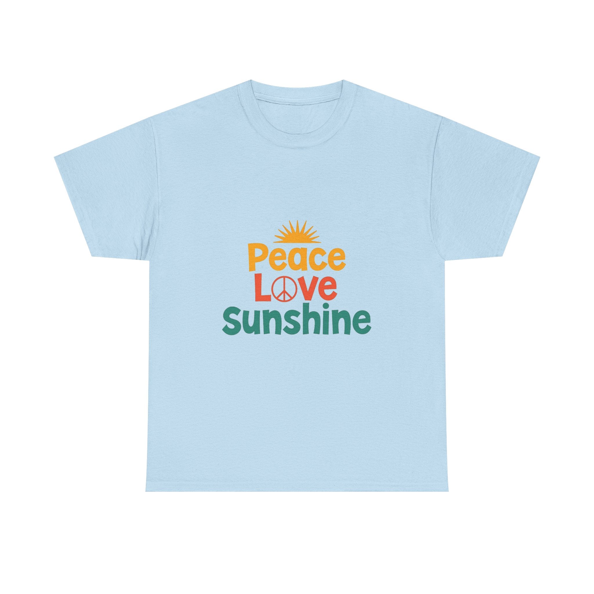 'Peace Love Sunshine' T‑Shirt