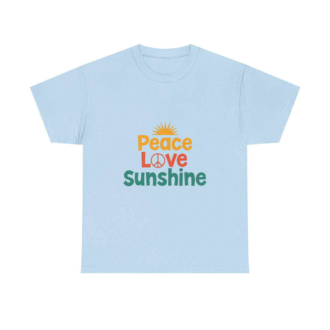 'Peace Love Sunshine' T‑Shirt