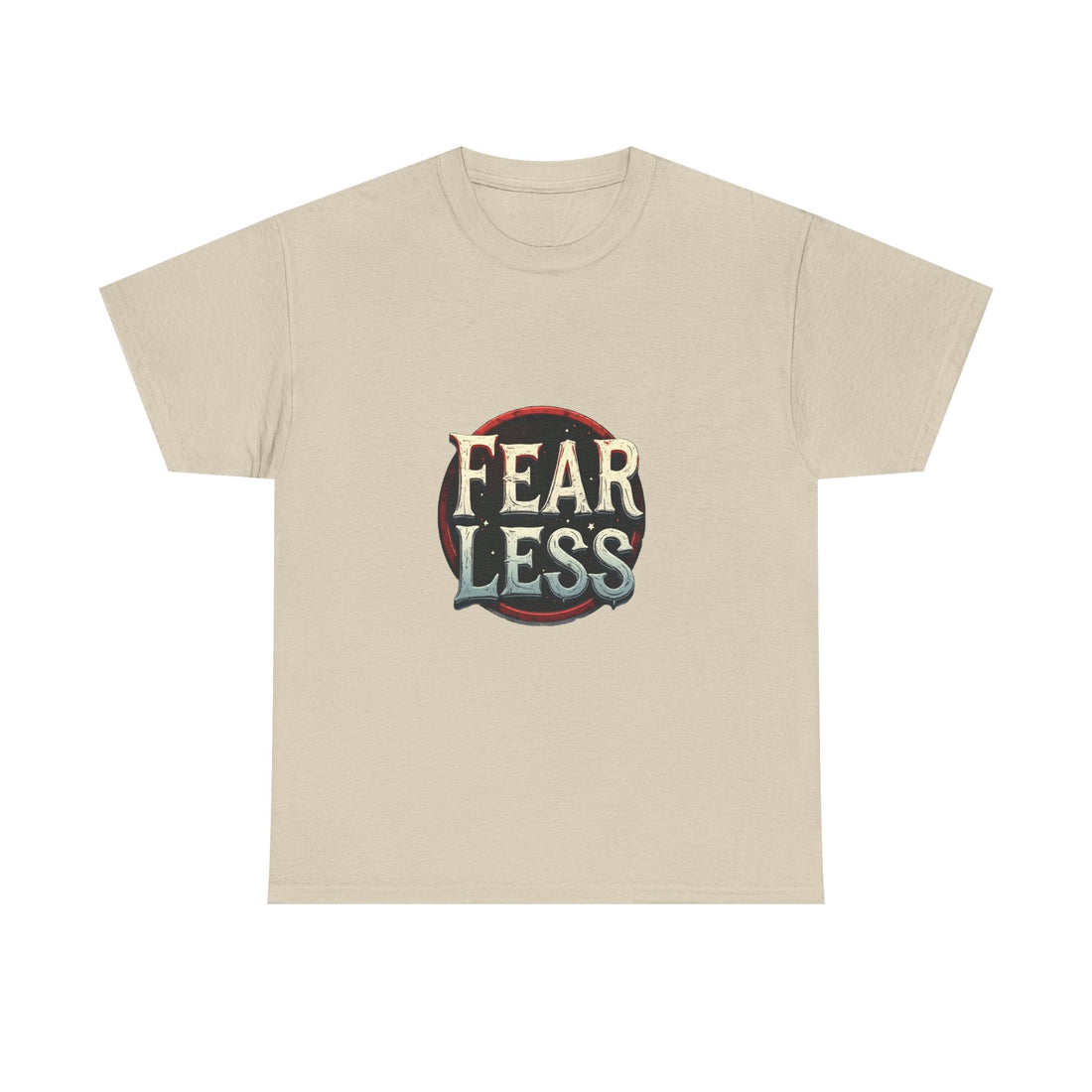 'Fearless Vintage' Graphic Retro Courage Inspirational T-Shirt