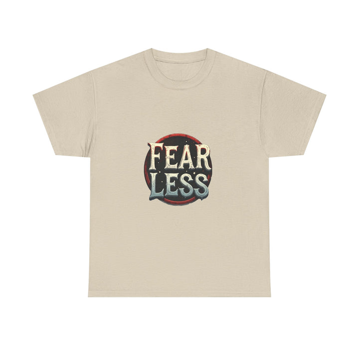 'Fearless Vintage' Graphic Retro Courage Inspirational T-Shirt