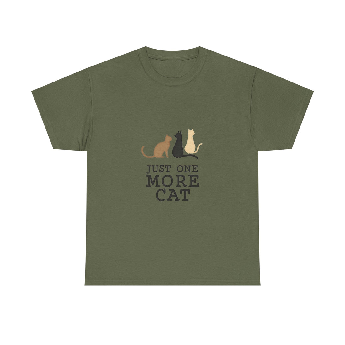 'Just One More Cat' Cute Cat Lover T-Shirt
