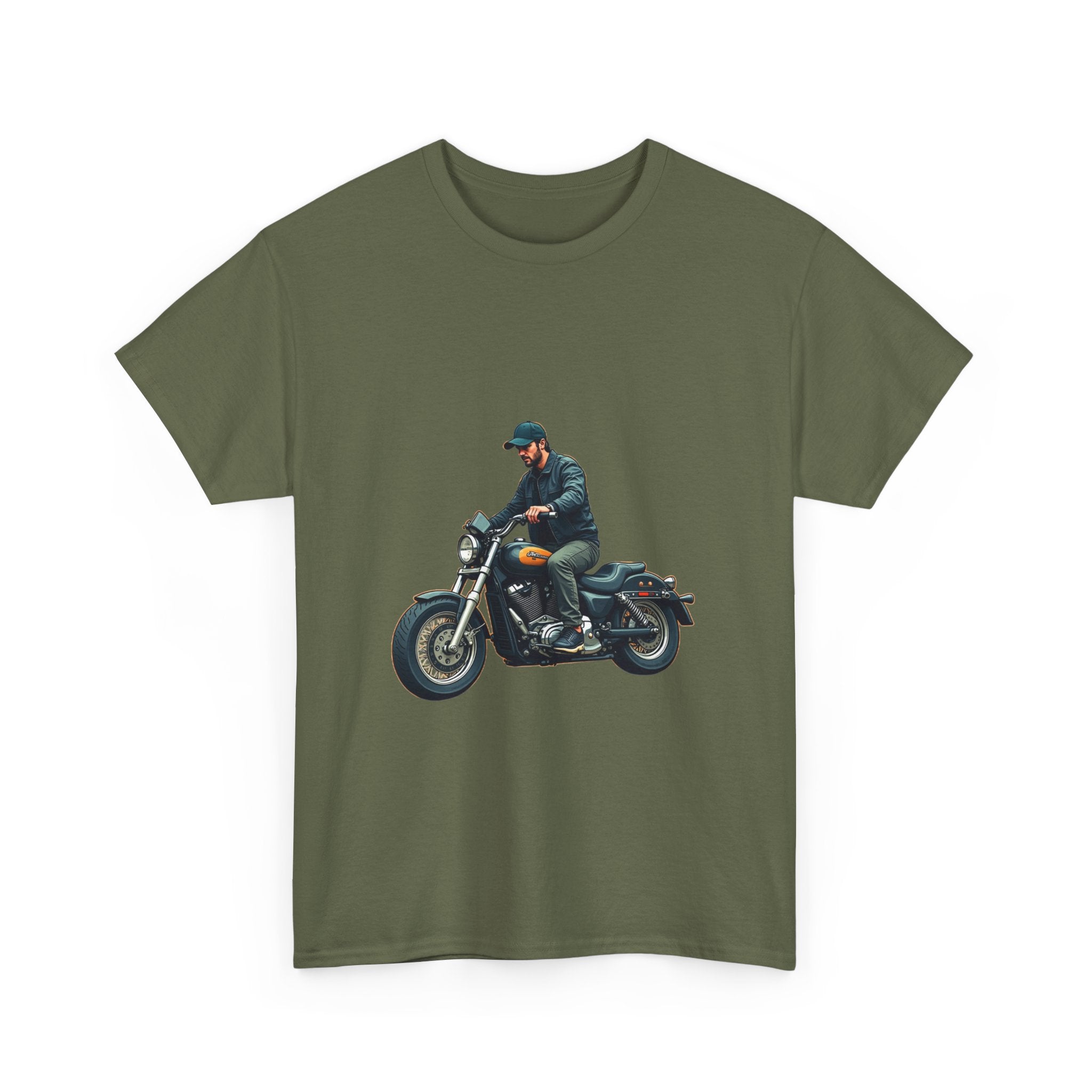 Vintage Motorcycle Rider T-Shirt