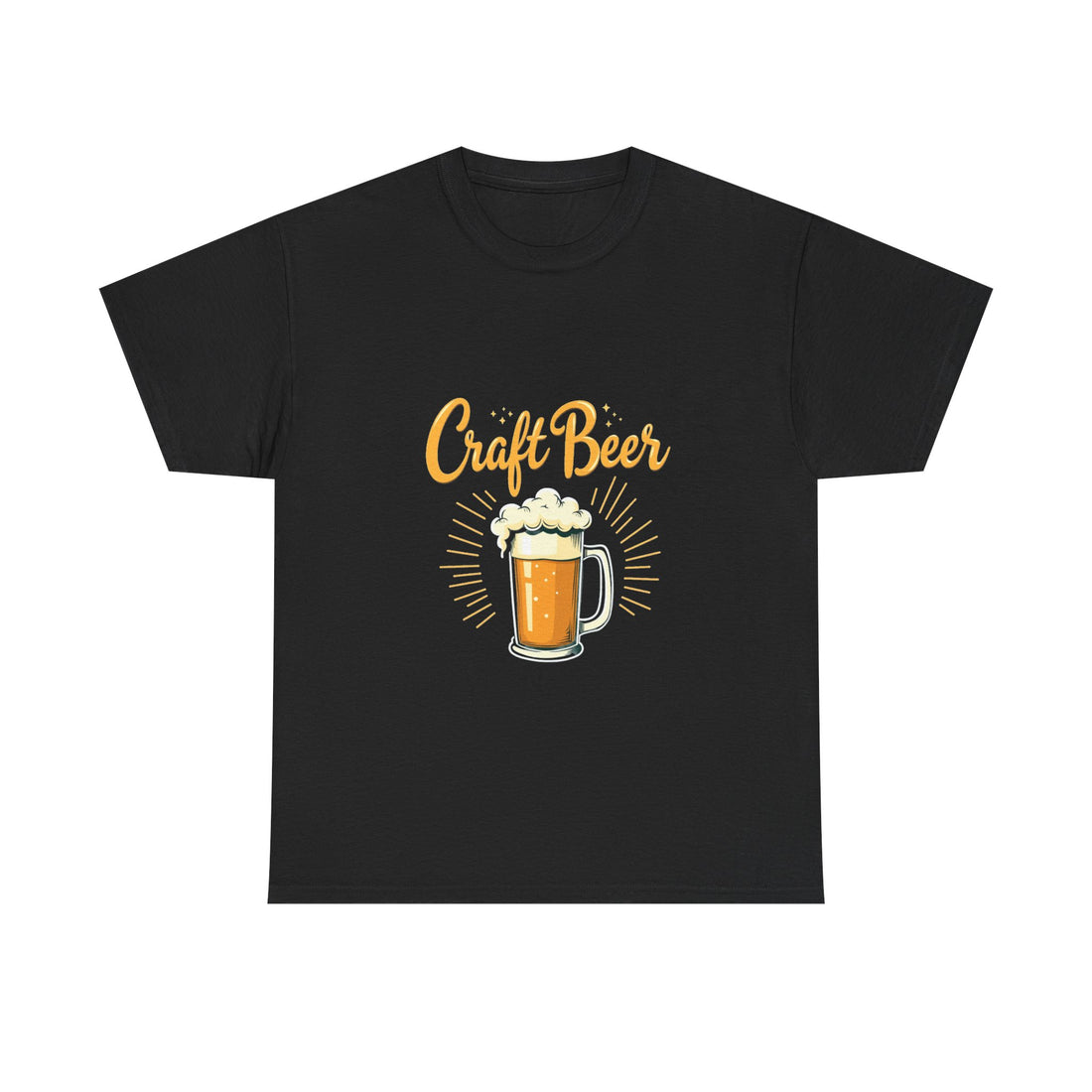 'Craft Beer' Retro Beer Mug Design T-Shirt