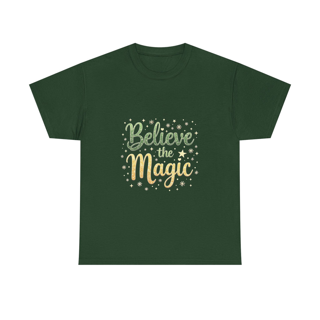 'Believe the Magic' Christmas Graphic T-Shirt
