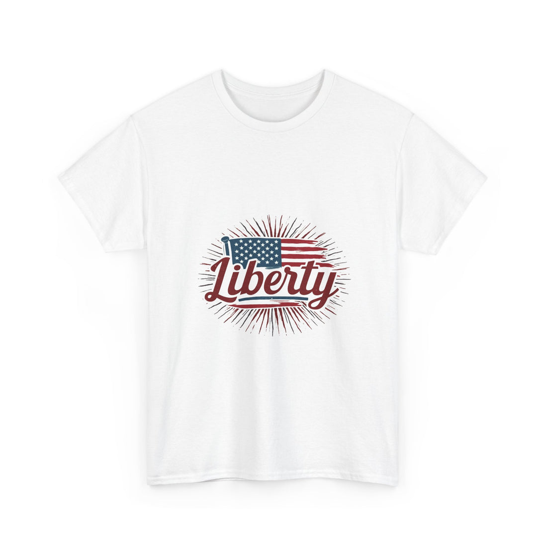 'Liberty Flag' Patriotic Fourth of July American Pride T-Shirt