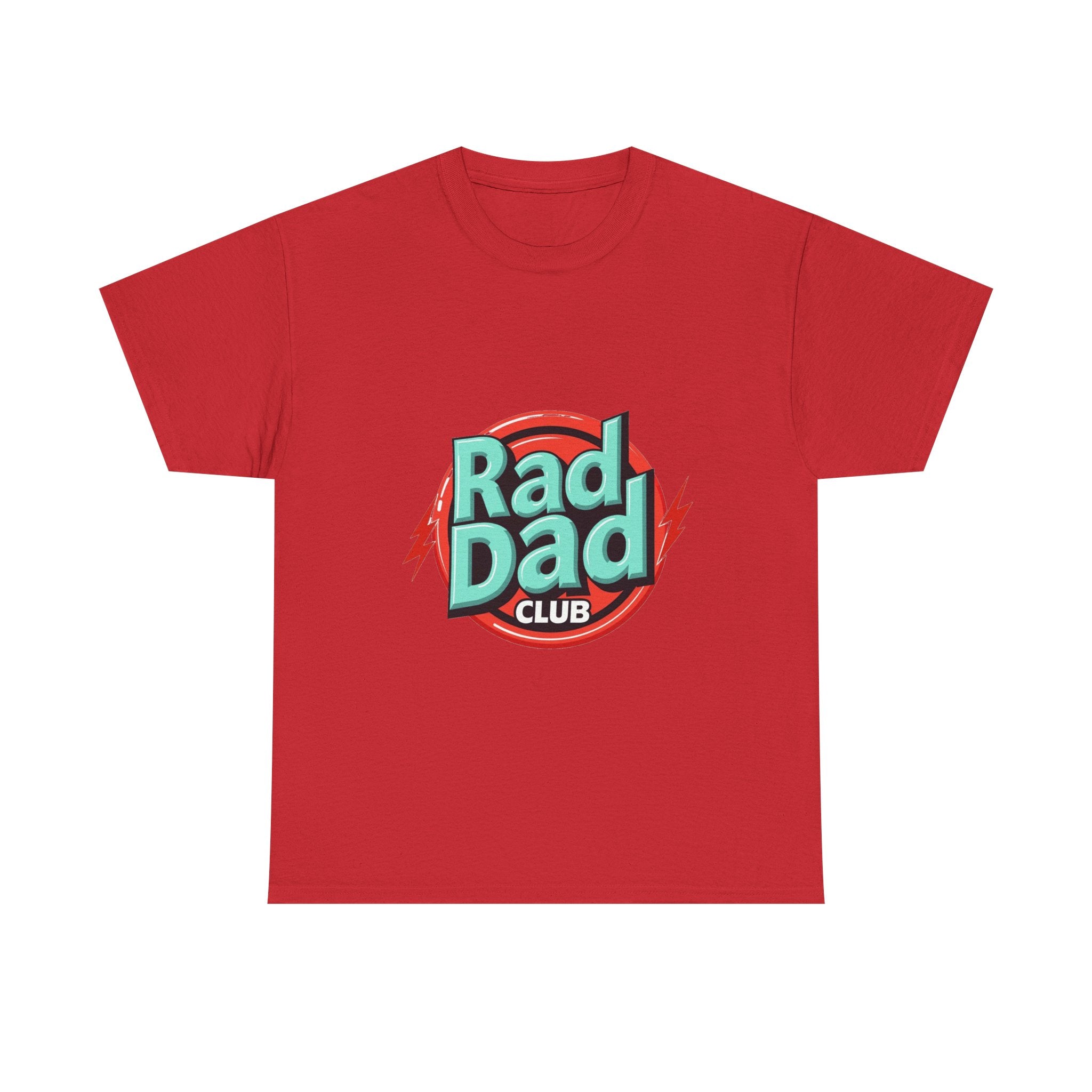 'Rad Dad Club' Retro Graphic T-Shirt for Cool Dads, Father’s Day Gift