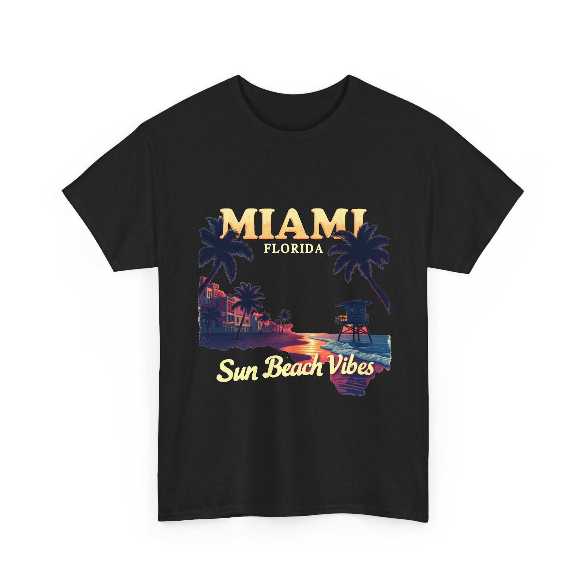 Miami Florida Sun Beach Vibes T-Shirt