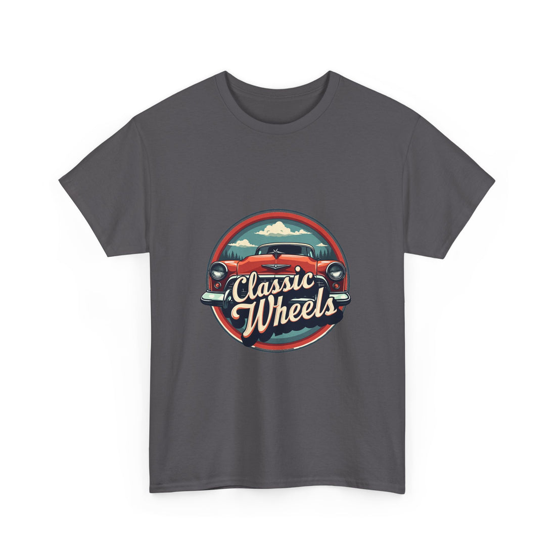 Classic Wheels Retro Car Vintage Automotive T-Shirt