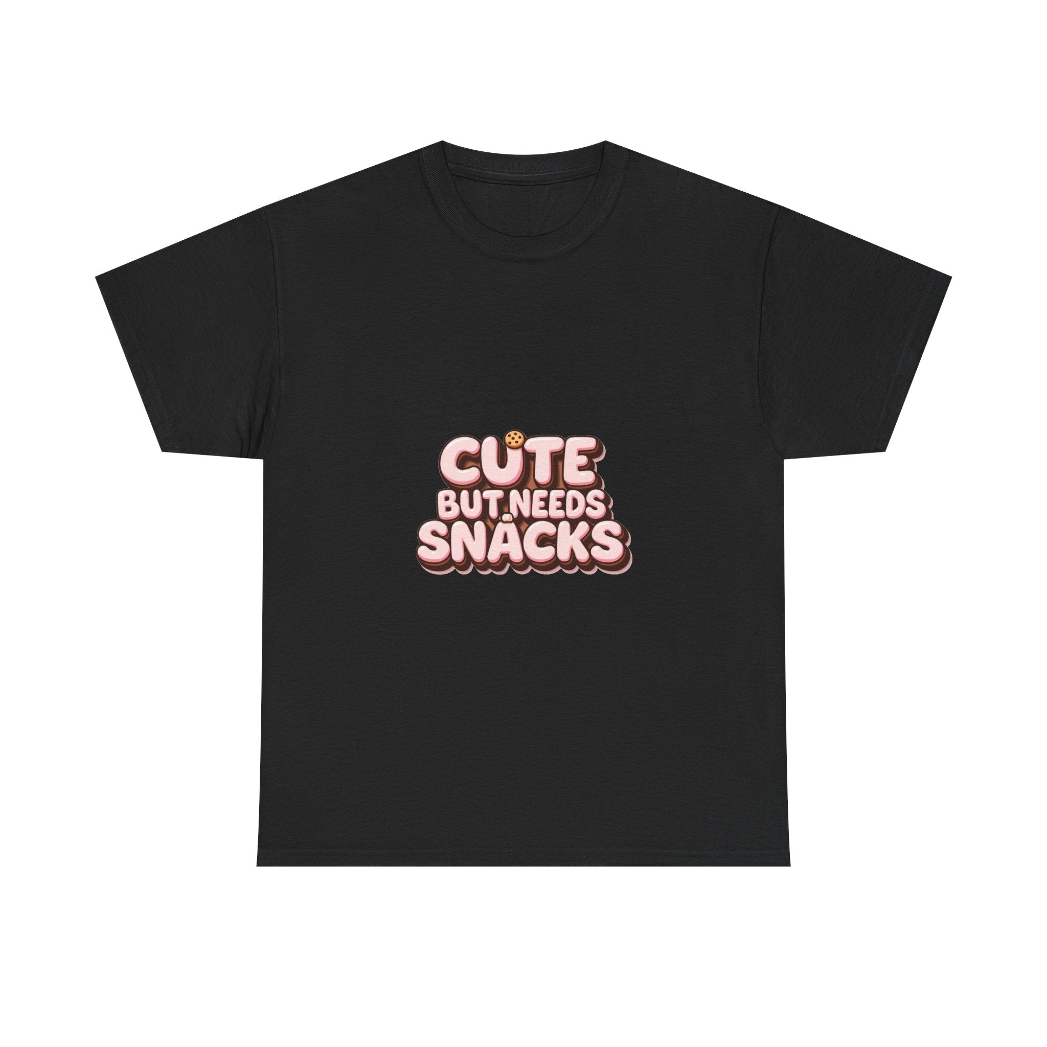 "Cute But Needs Snacks" Graphic T-Shirt