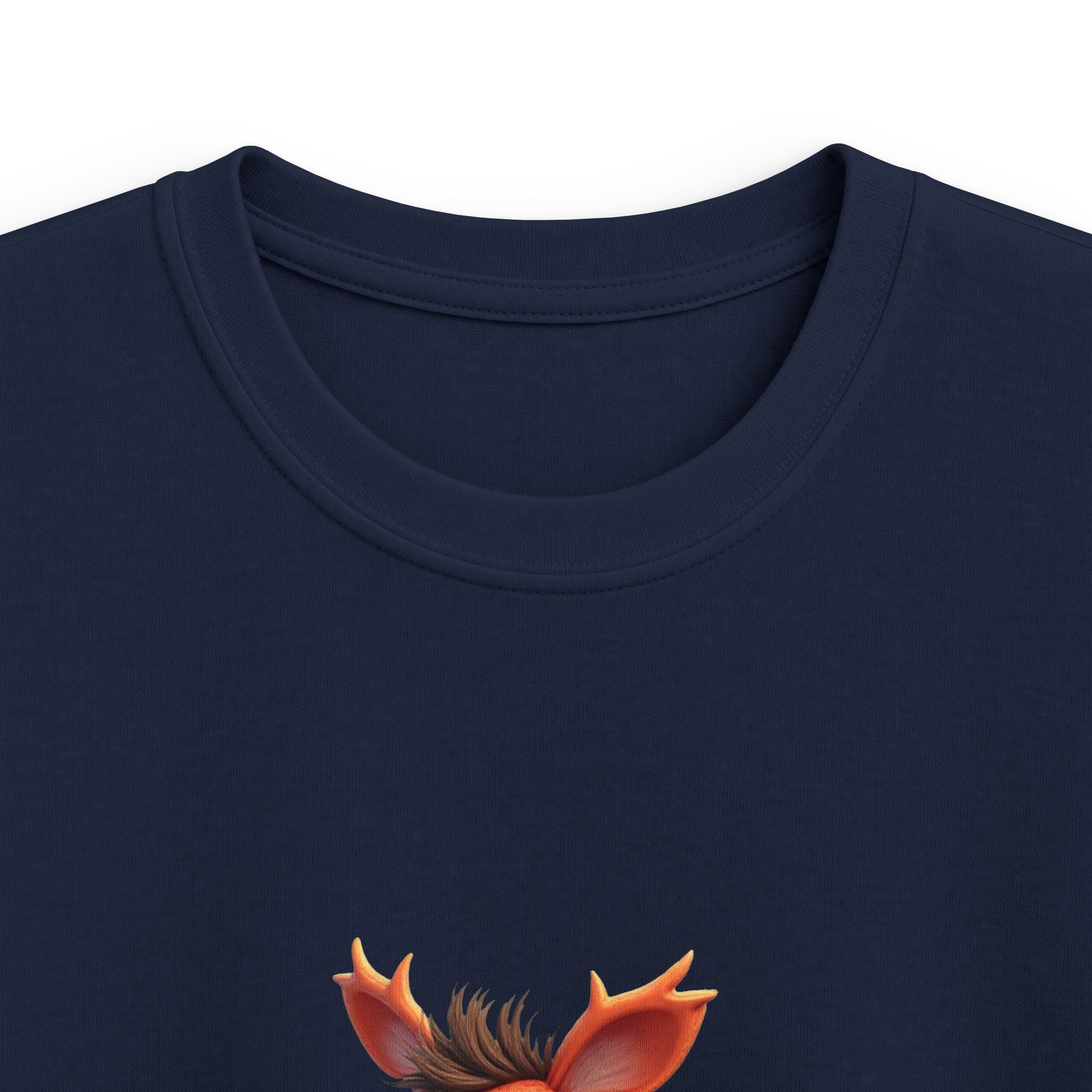 Playful Orange Fantasy Monster Kids Graphic T-Shirt