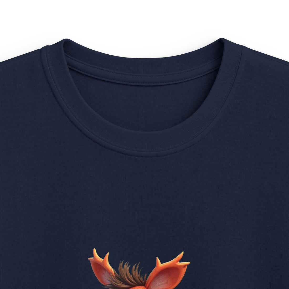 Playful Orange Fantasy Monster Kids Graphic T-Shirt