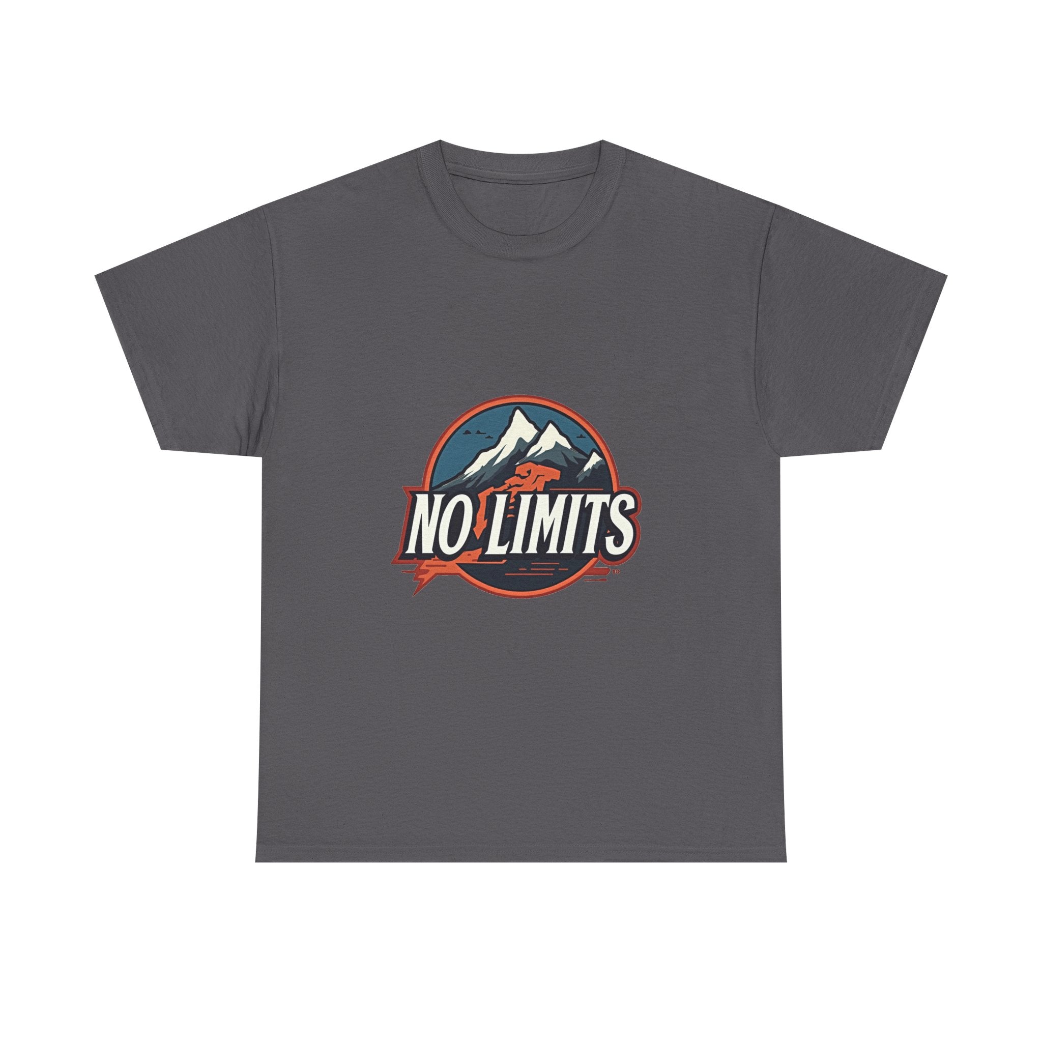 'No Limits' Mountain Adventure Graphic T-Shirt