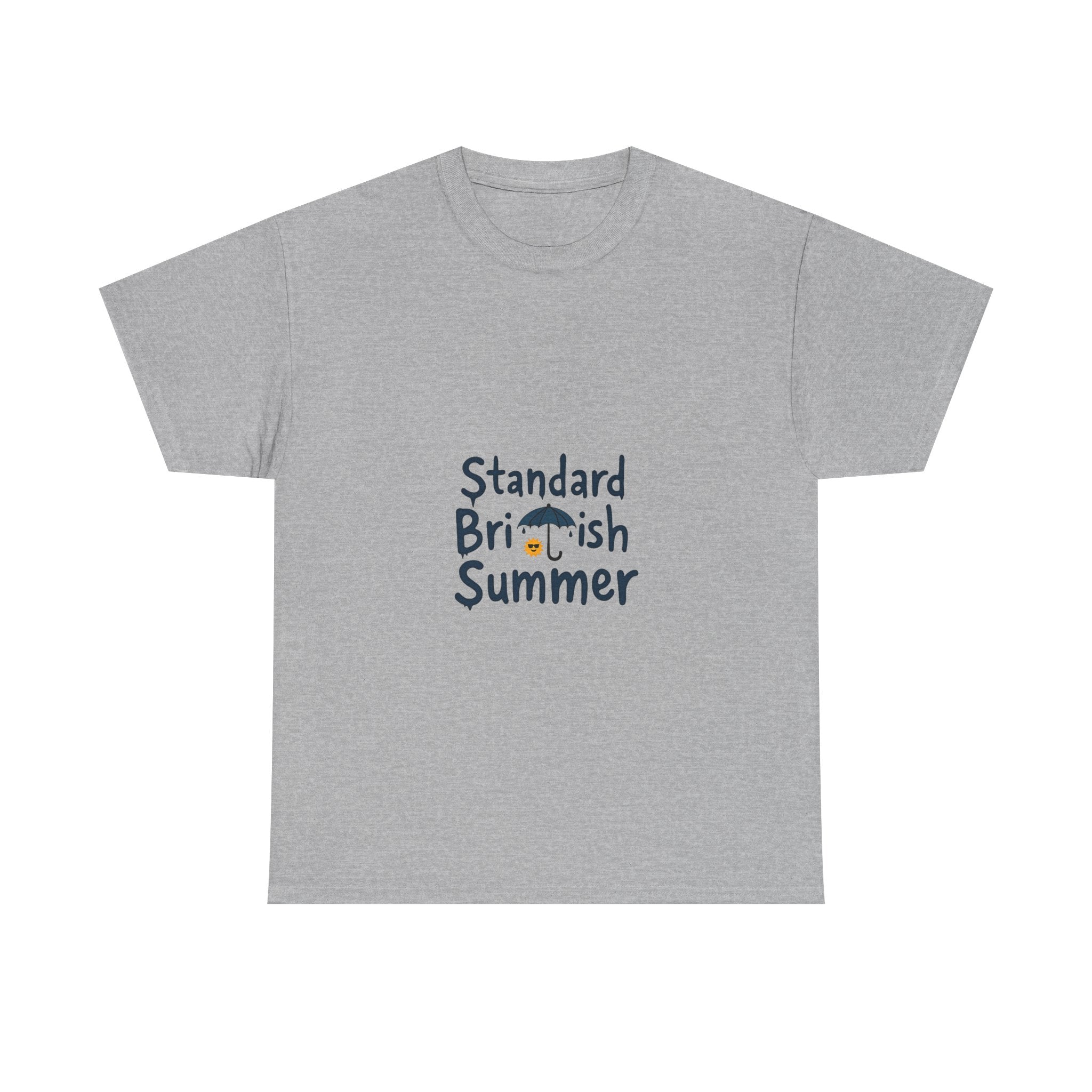 Standard British Summer Funny Sunny Puffin Graphic T-Shirt