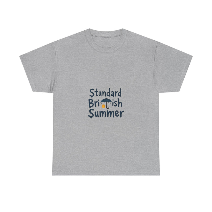 Standard British Summer Funny Sunny Puffin Graphic T-Shirt