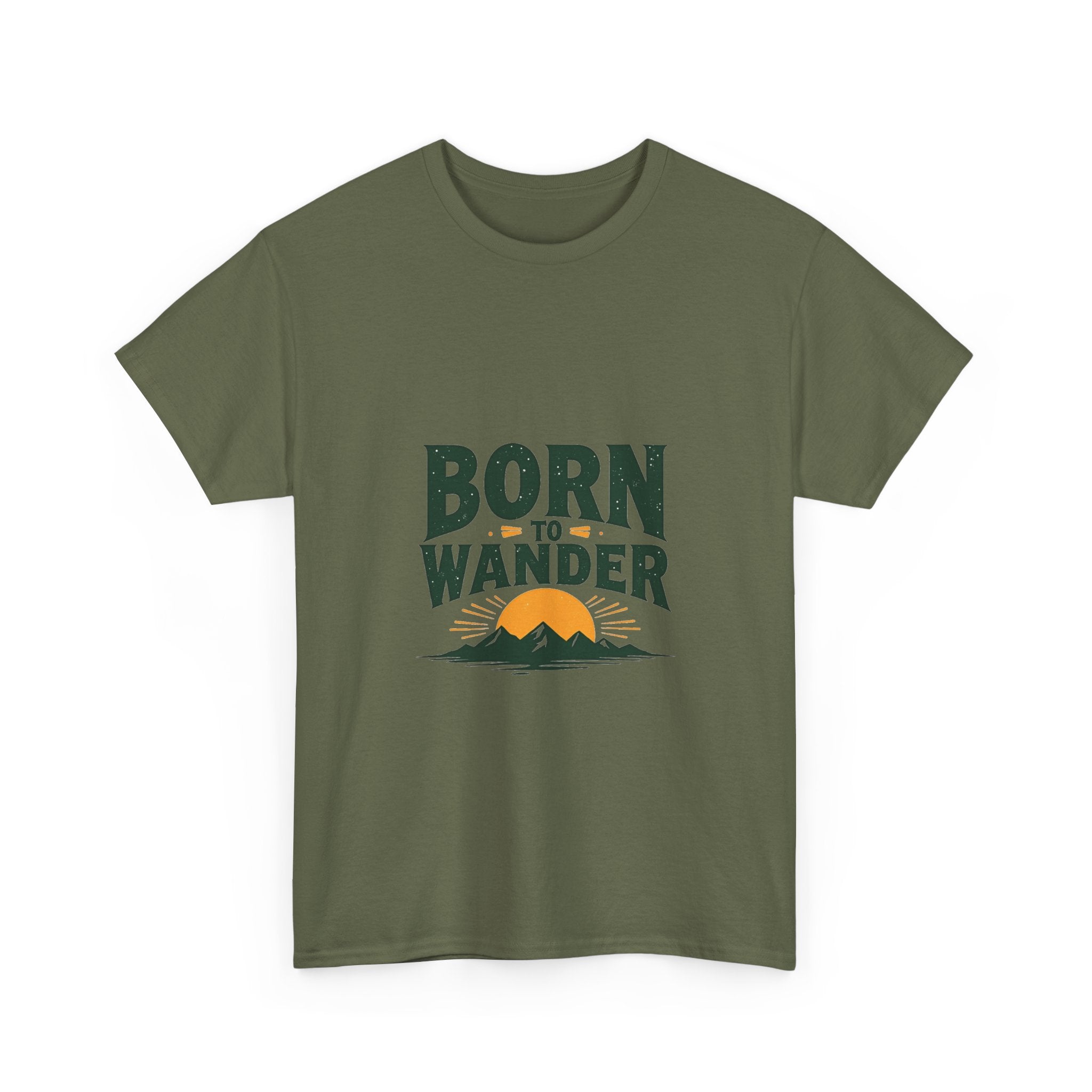'Born to Wander' Retro Outdoor T-Shirt