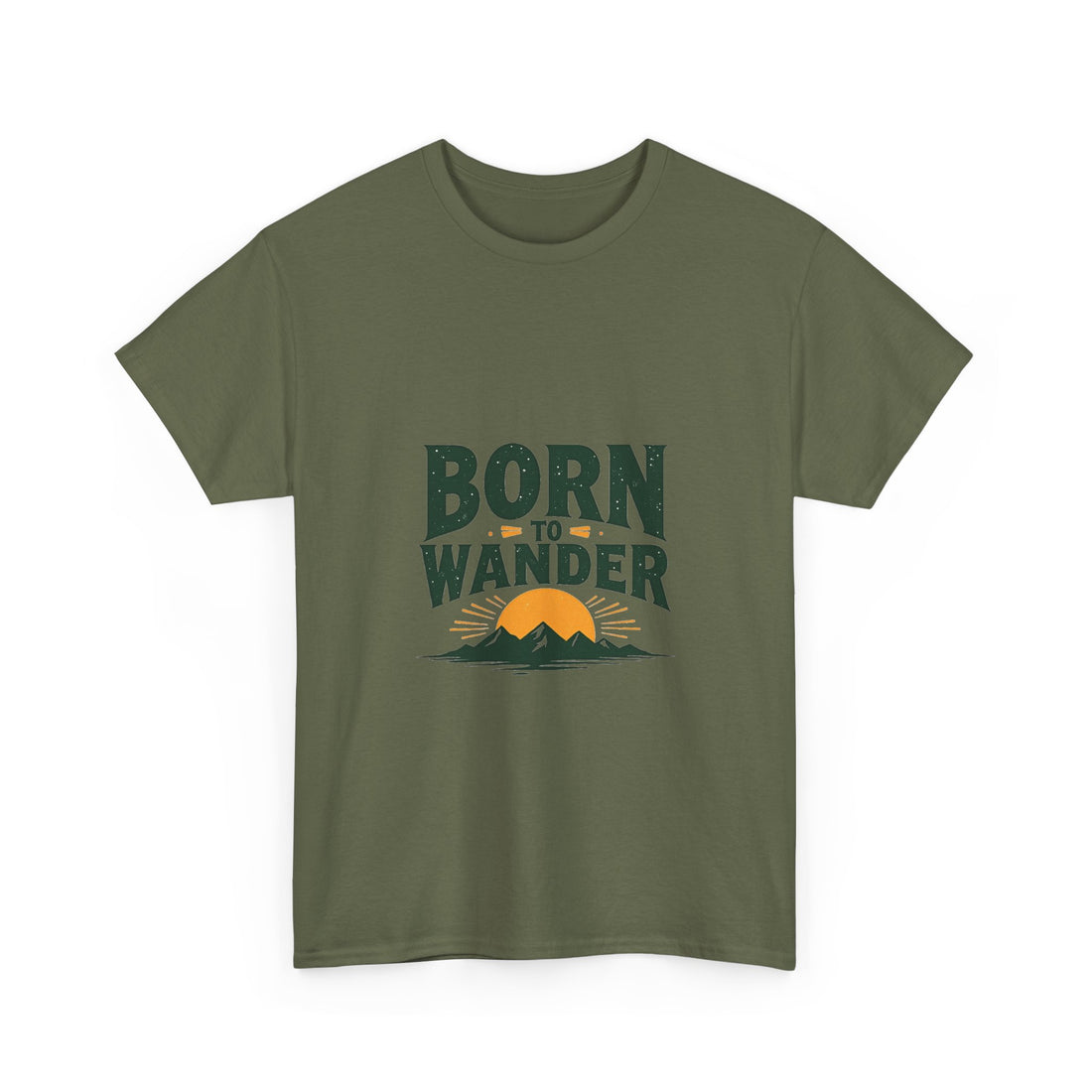 'Born to Wander' Retro Outdoor T-Shirt