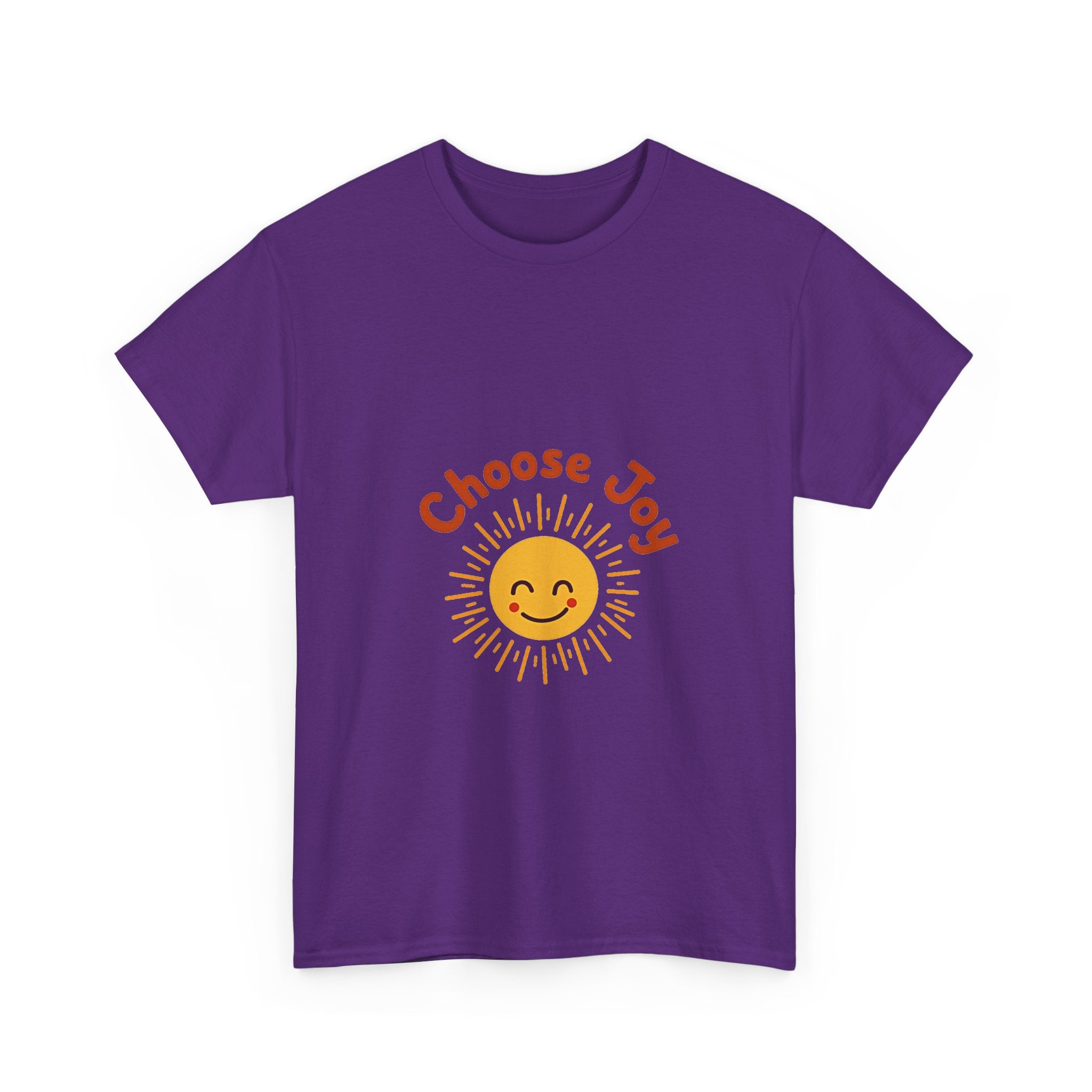 'Choose Joy' Sun Smiling'  Cute T‑Shirt