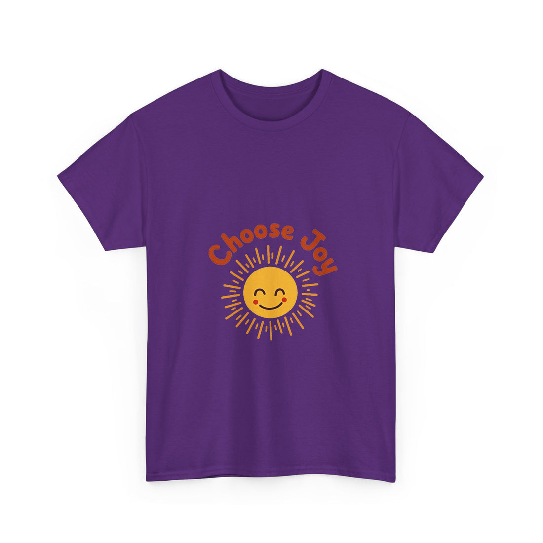 'Choose Joy' Sun Smiling'  Cute T‑Shirt