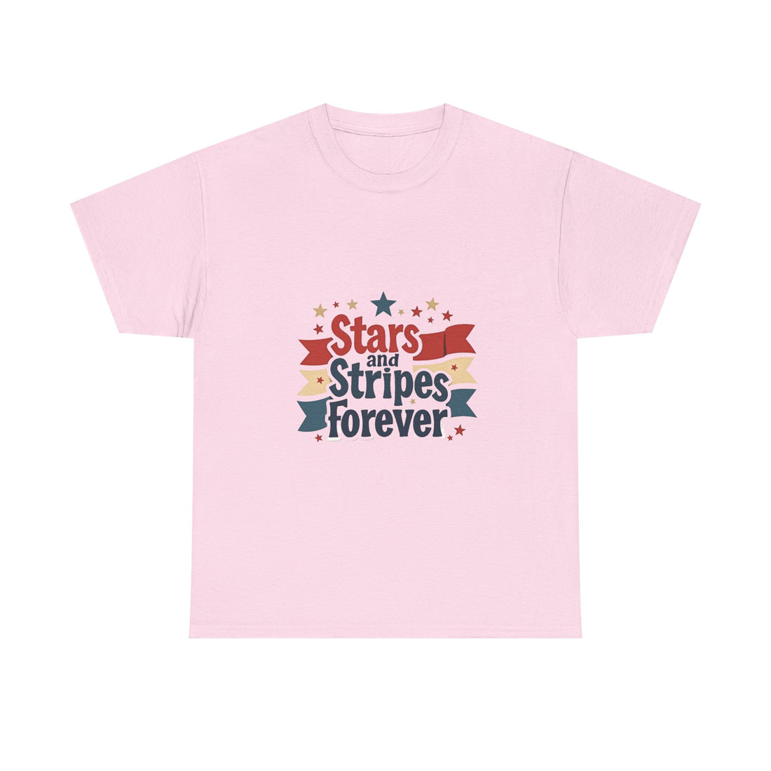 "Stars and Stripes Forever" Graphic T-Shirt
