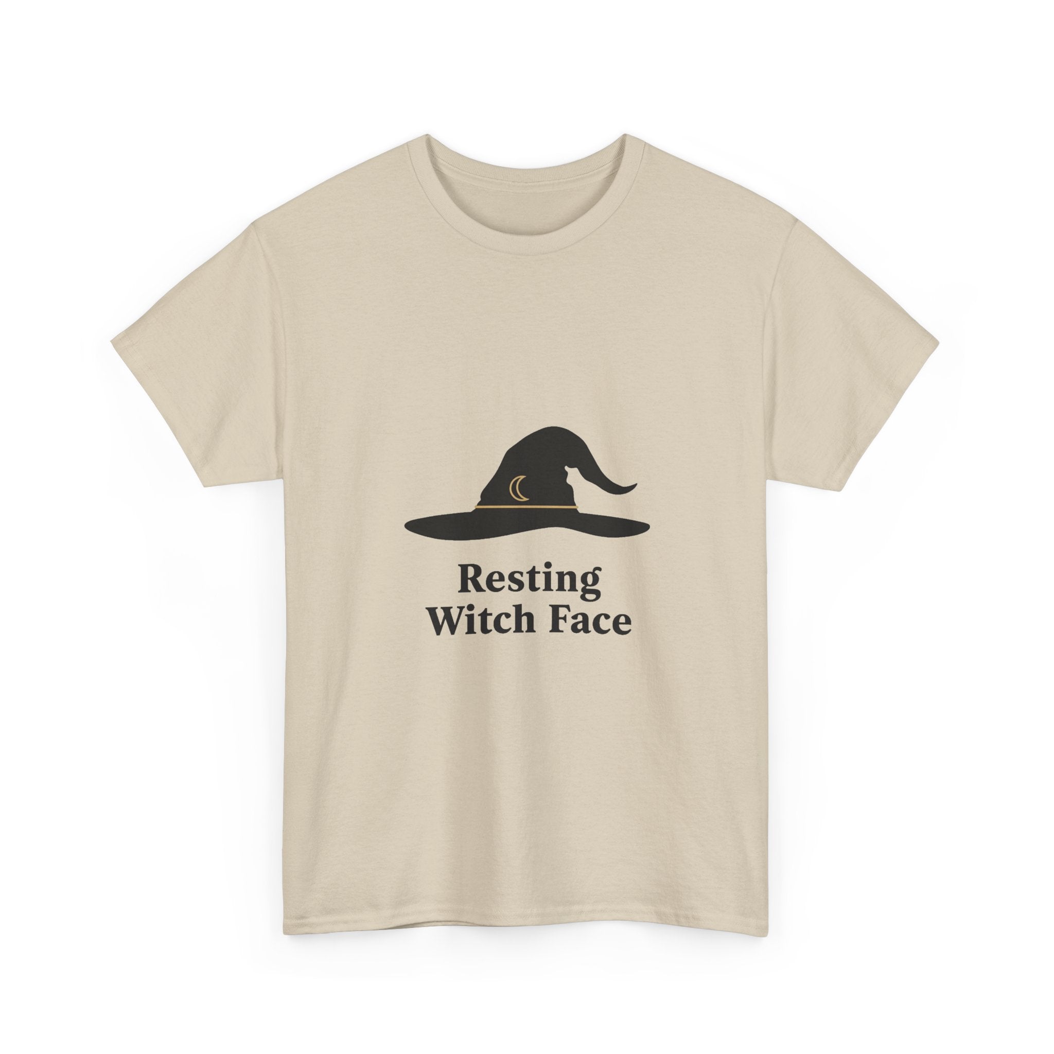 "Resting Witch Face" Witch Hat Funny Halloween T-Shirt