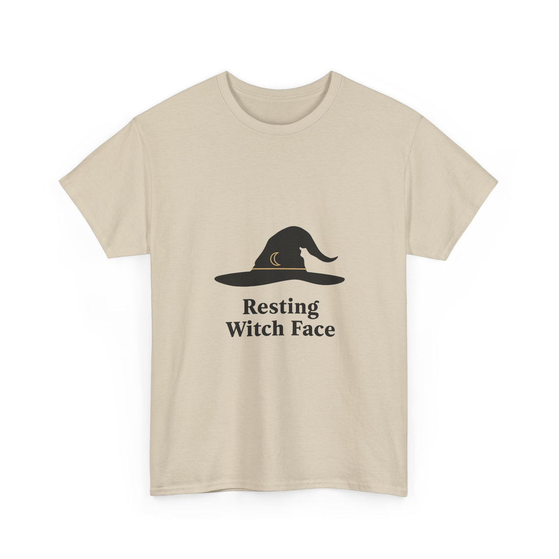 "Resting Witch Face" Witch Hat Funny Halloween T-Shirt