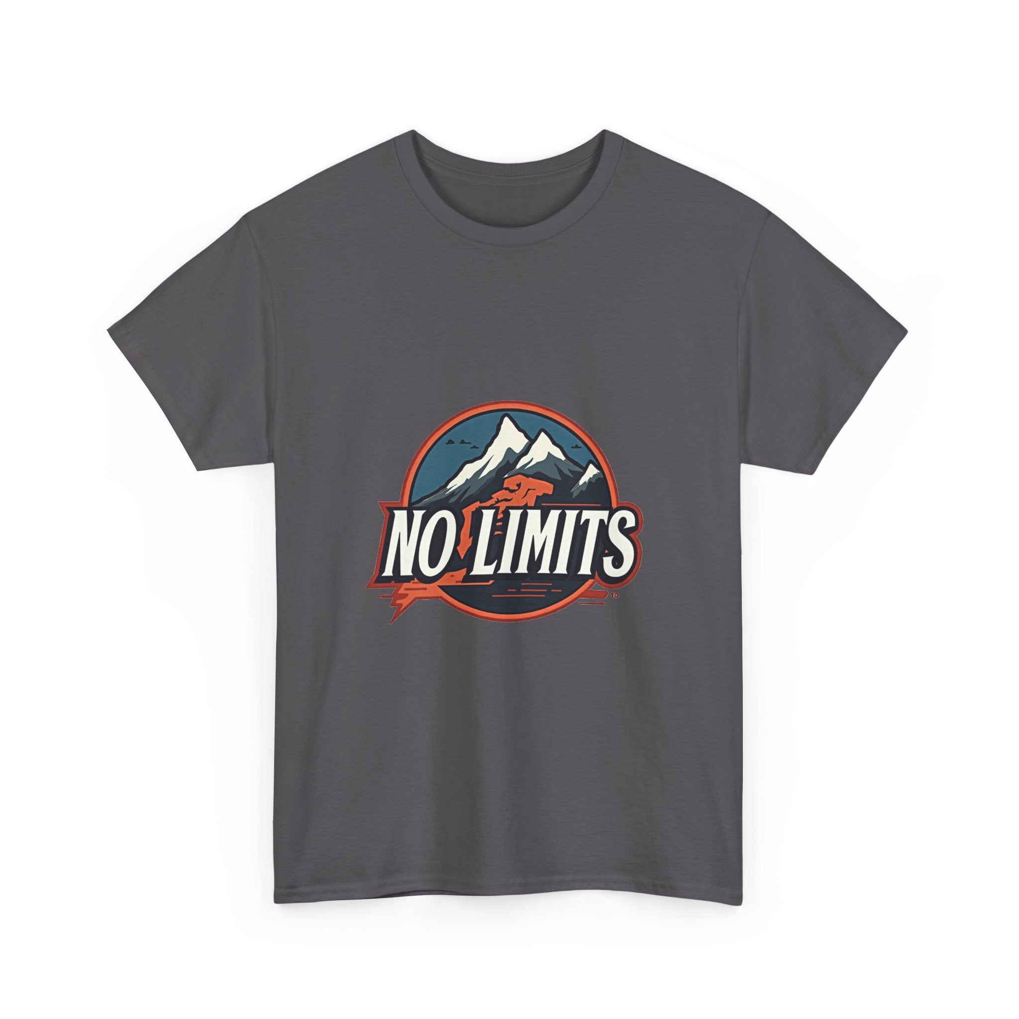 'No Limits' Mountain Adventure Graphic T-Shirt