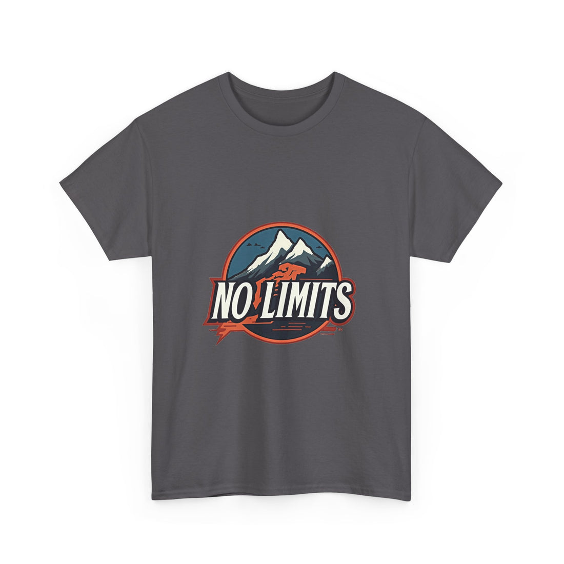 'No Limits' Mountain Adventure Graphic T-Shirt