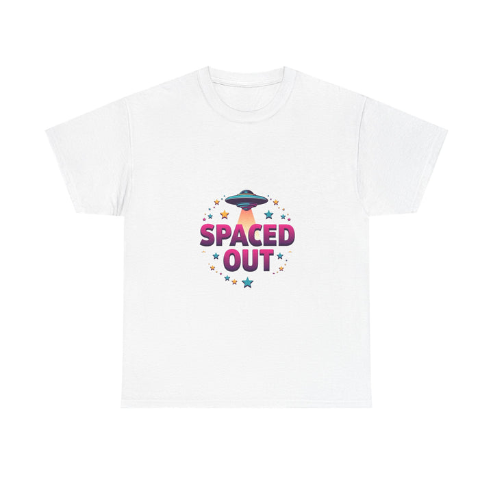 'Spaced Out' UFO Retro Space Graphic T-Shirt
