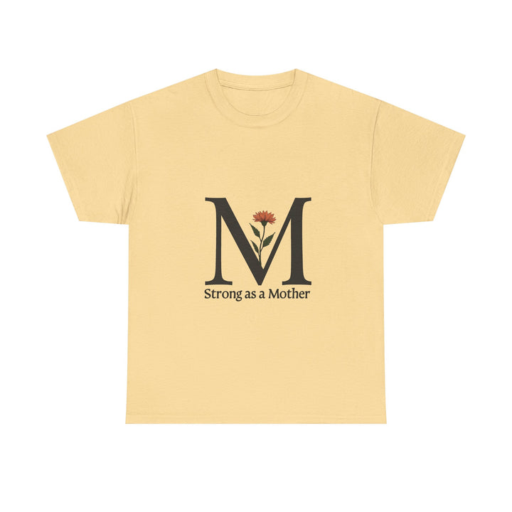 "Strong as a Mother" Floral M Shirt