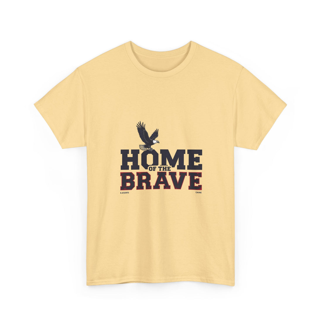Home of the Brave T-Shirt — Patriotic Eagle Tee for Veterans & Fourth of July