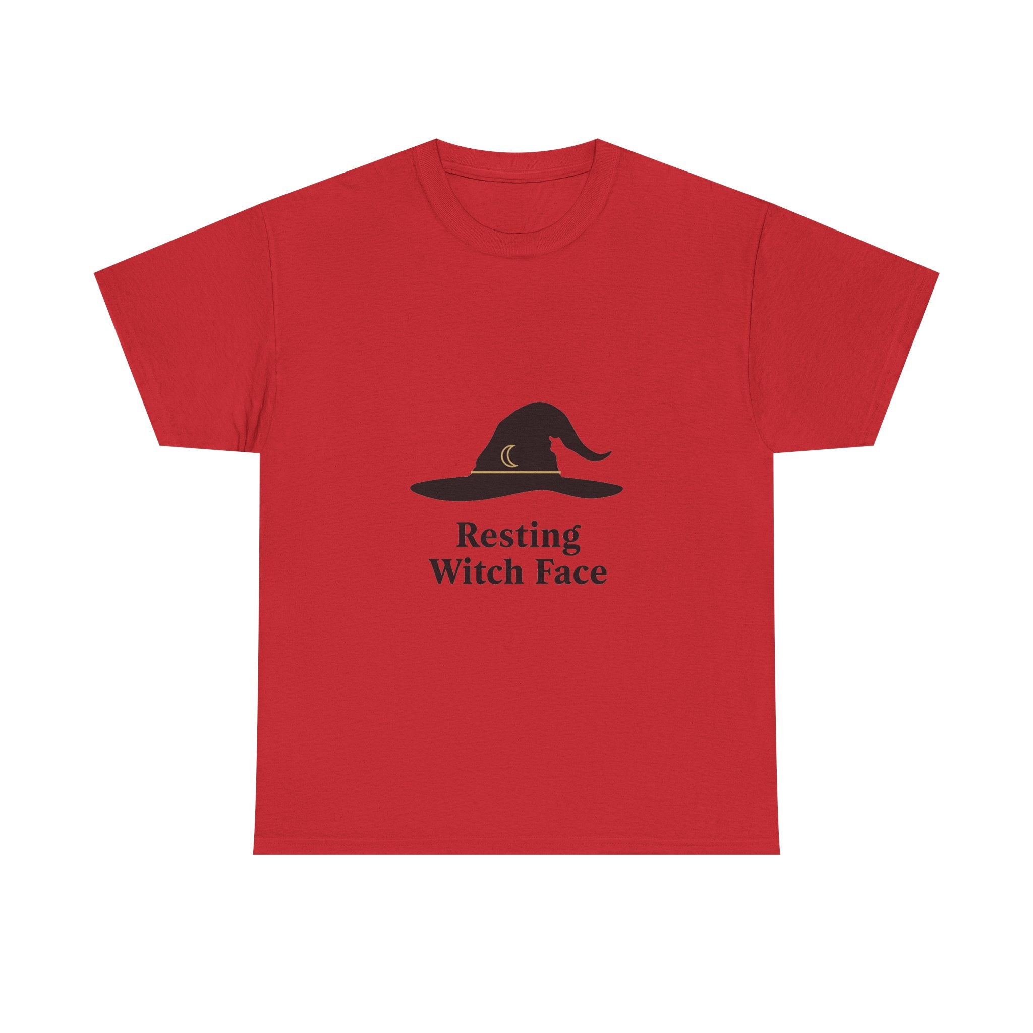 "Resting Witch Face" Witch Hat Funny Halloween T-Shirt