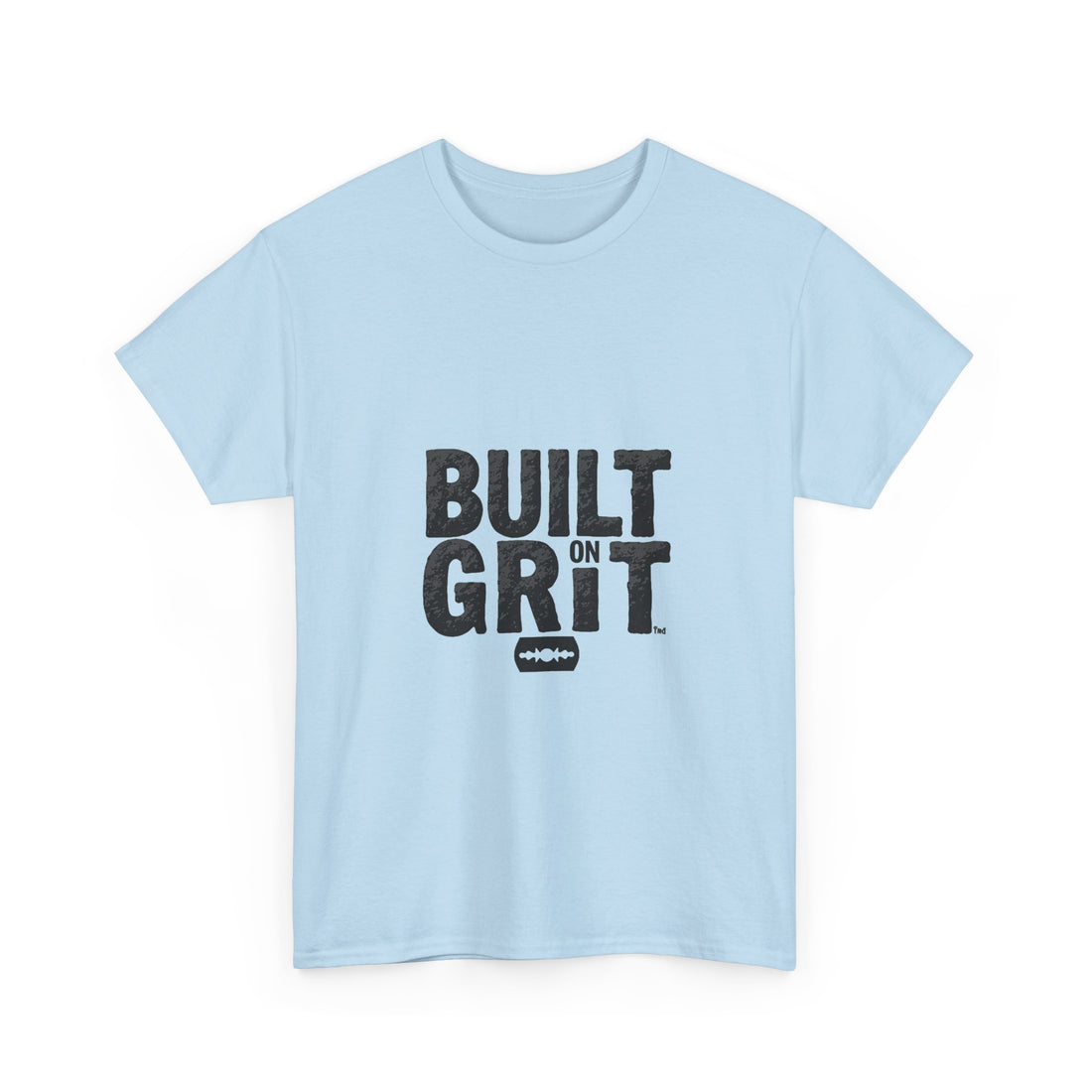 Built on Grit Motivational Graphic T-Shirt