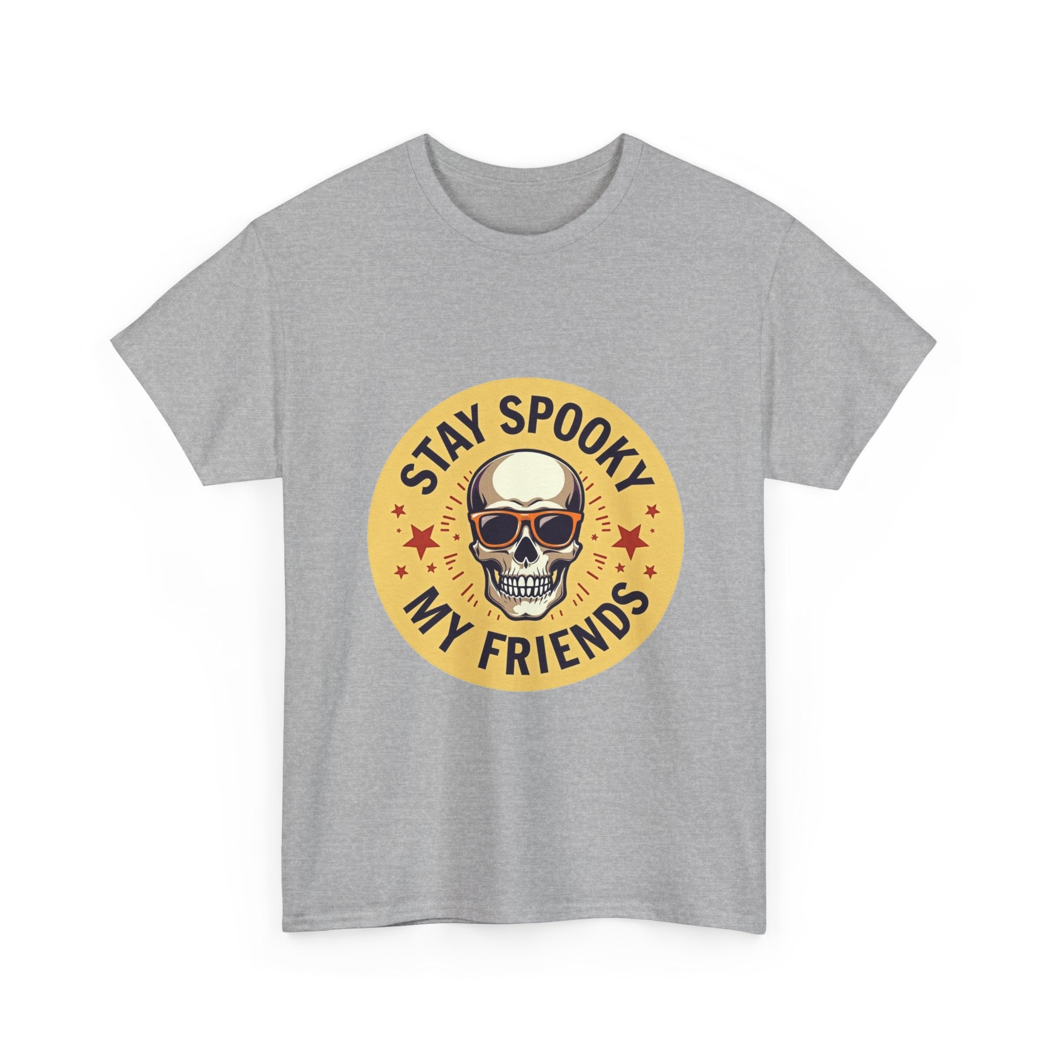 'Stay Spooky My Friends' Skull T-Shirt