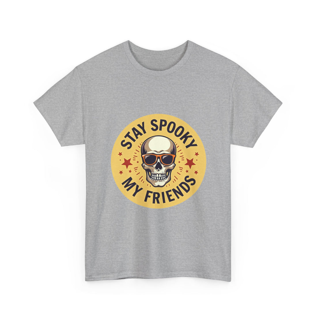 'Stay Spooky My Friends' Skull T-Shirt