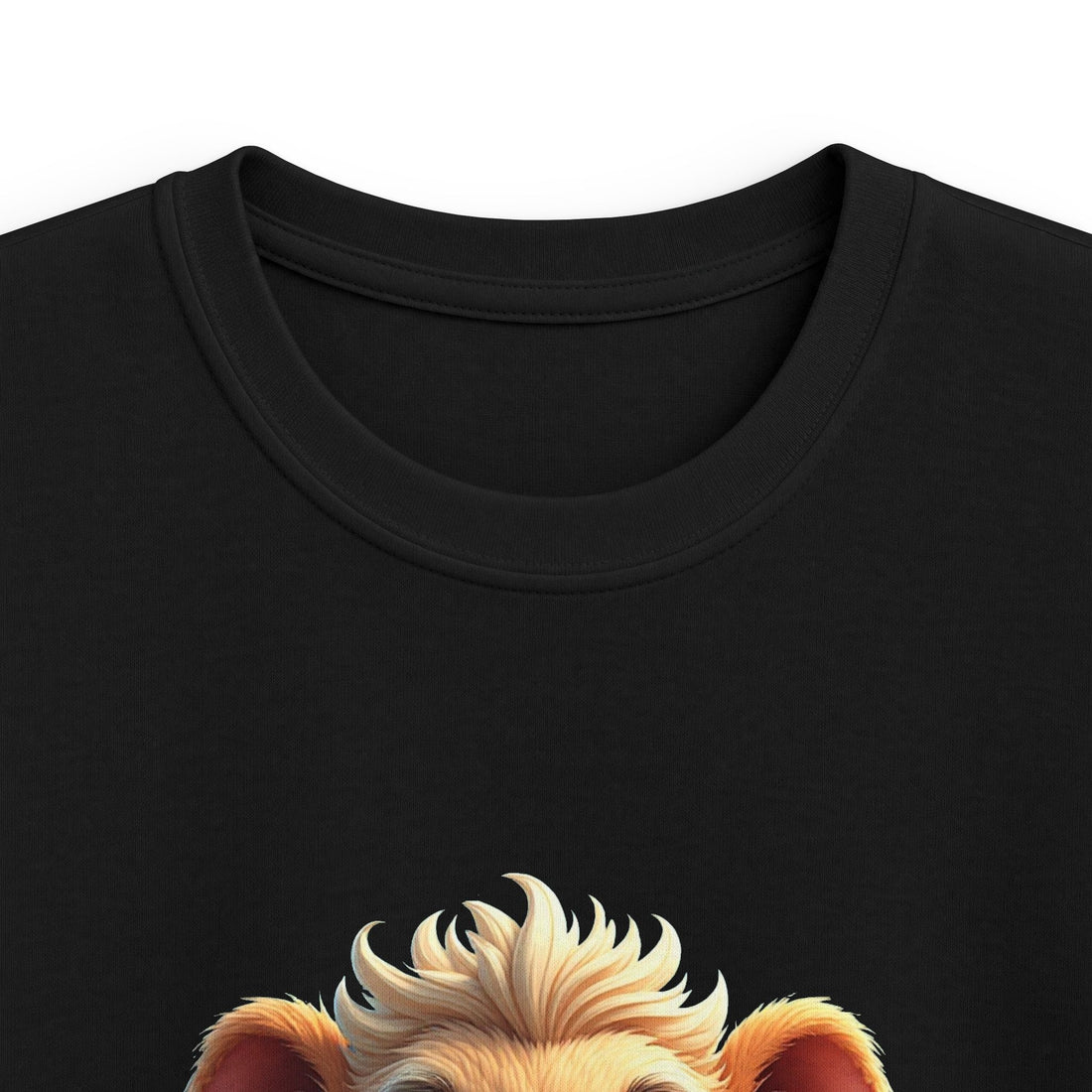 Adorable Smiling Baby Lion Cartoon Shirt