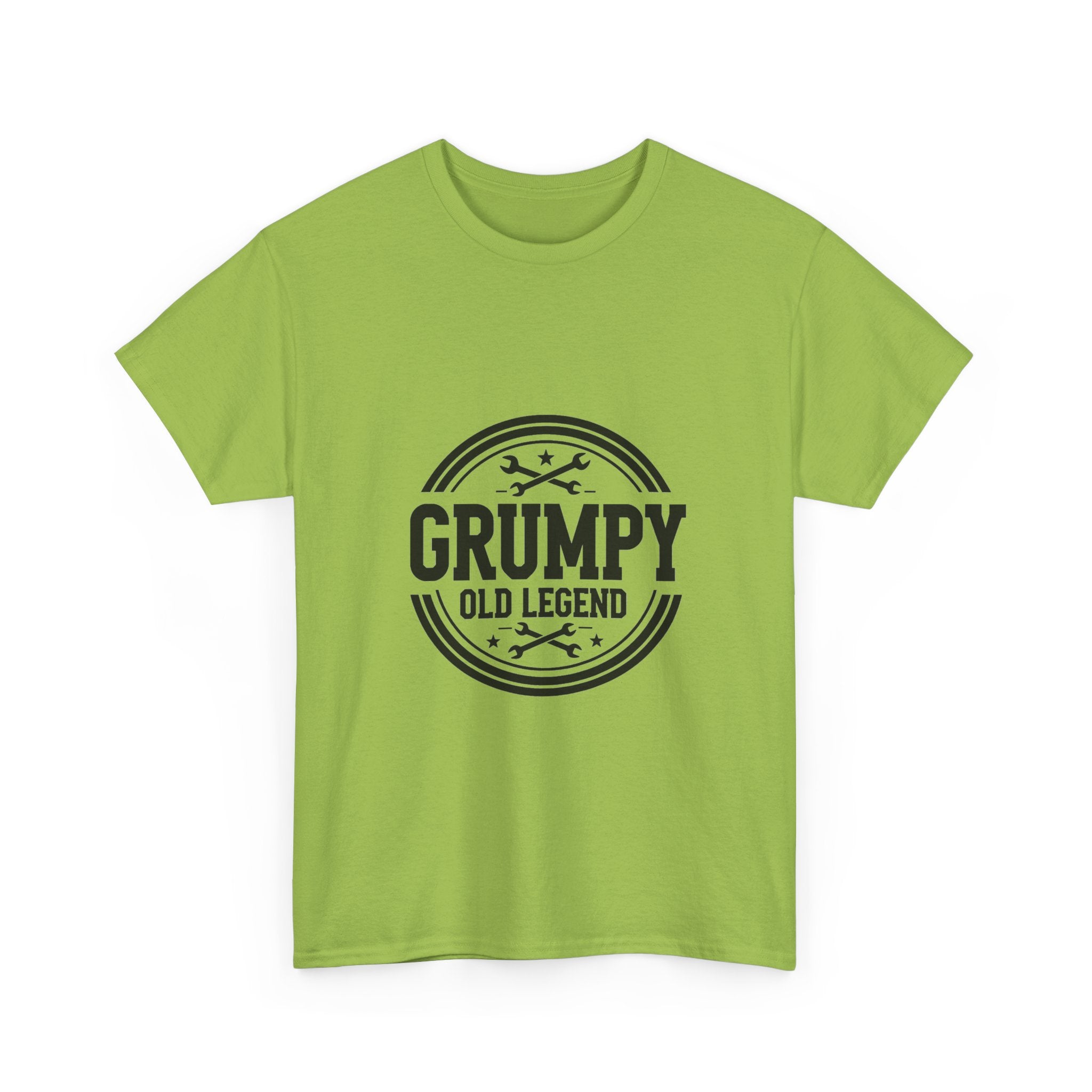 'Grumpy Old Legend' Funny Vintage Badge T-Shirt