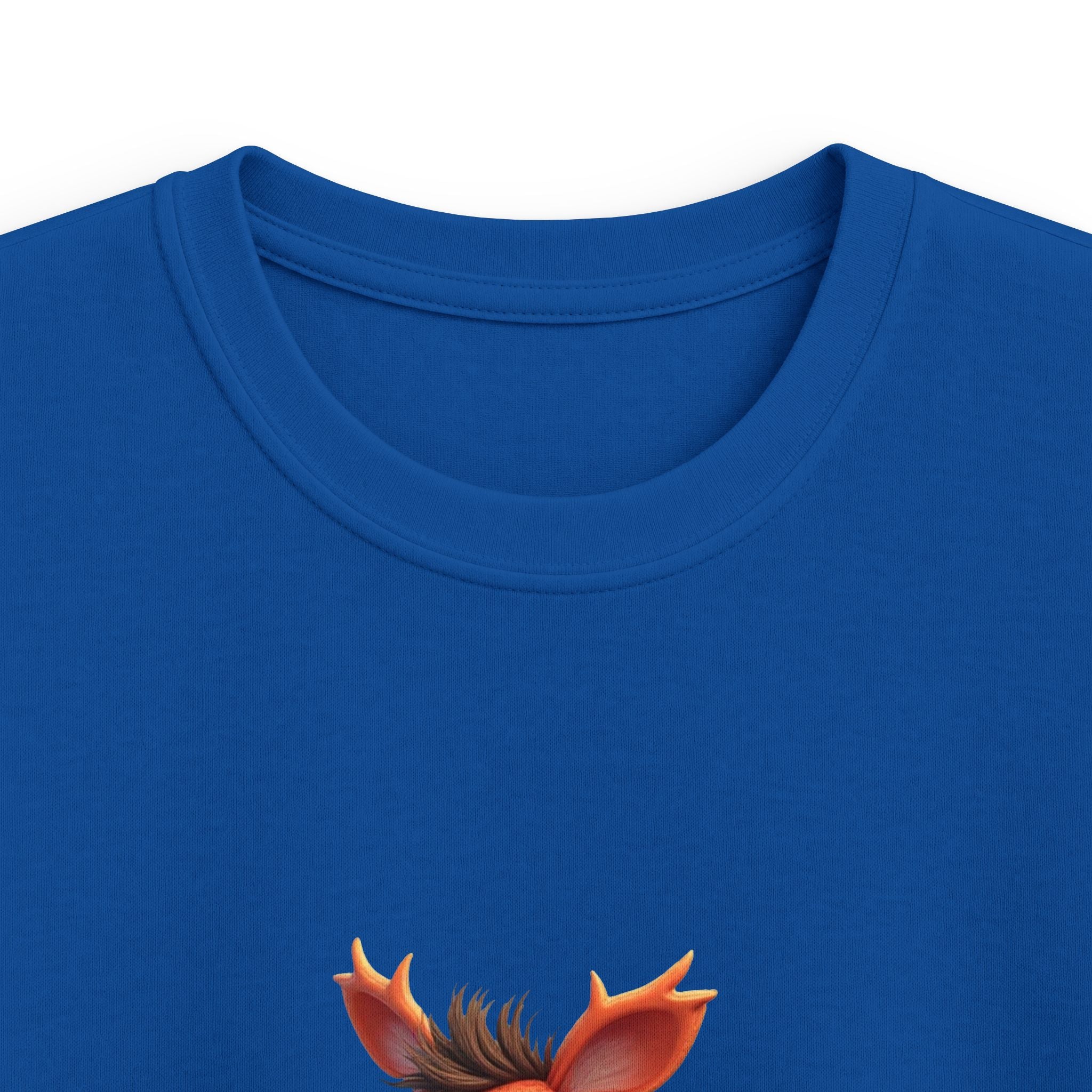 Playful Orange Fantasy Monster Kids Graphic T-Shirt