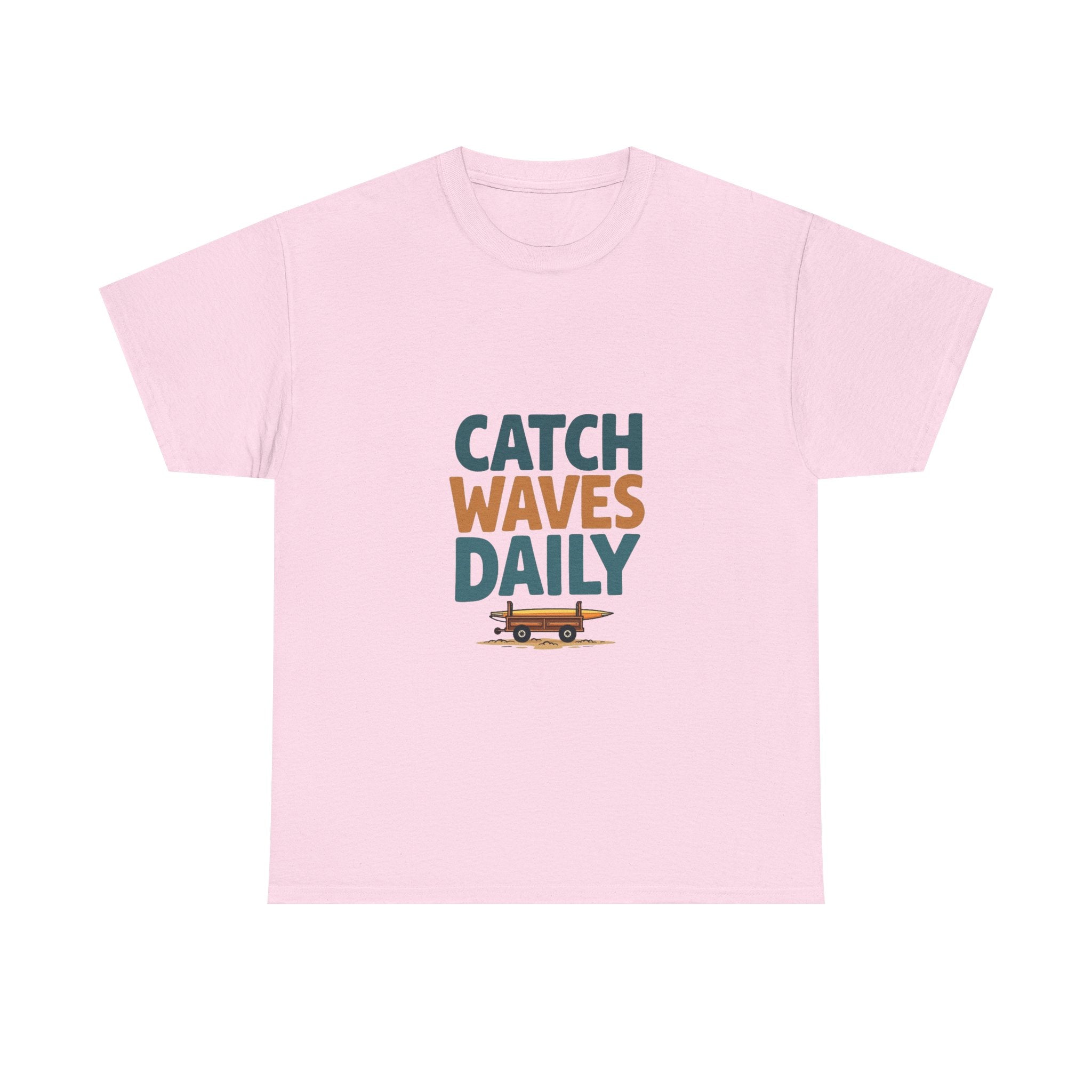 Catch Waves Daily Retro Surf Van T-Shirt