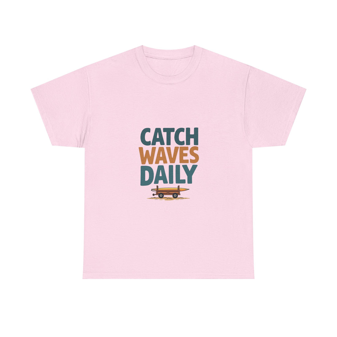 Catch Waves Daily Retro Surf Van T-Shirt
